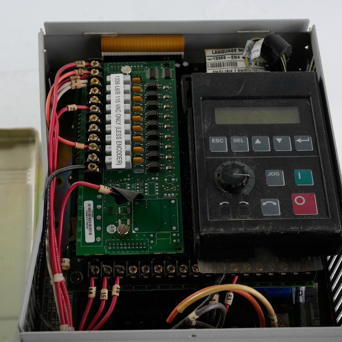 Allen Bradley 1336S-BRF50-AA-EN4-HA1-L6 Series D AC Drive - For Parts