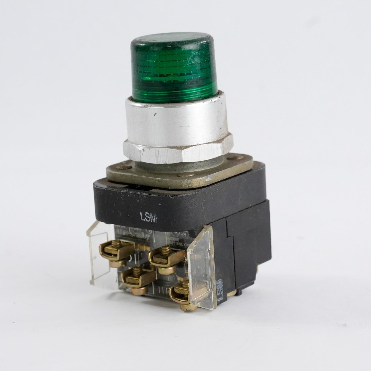 Allen Bradley 800T-PB16 /T Green Illuminated Pushbutton 800TPB16
