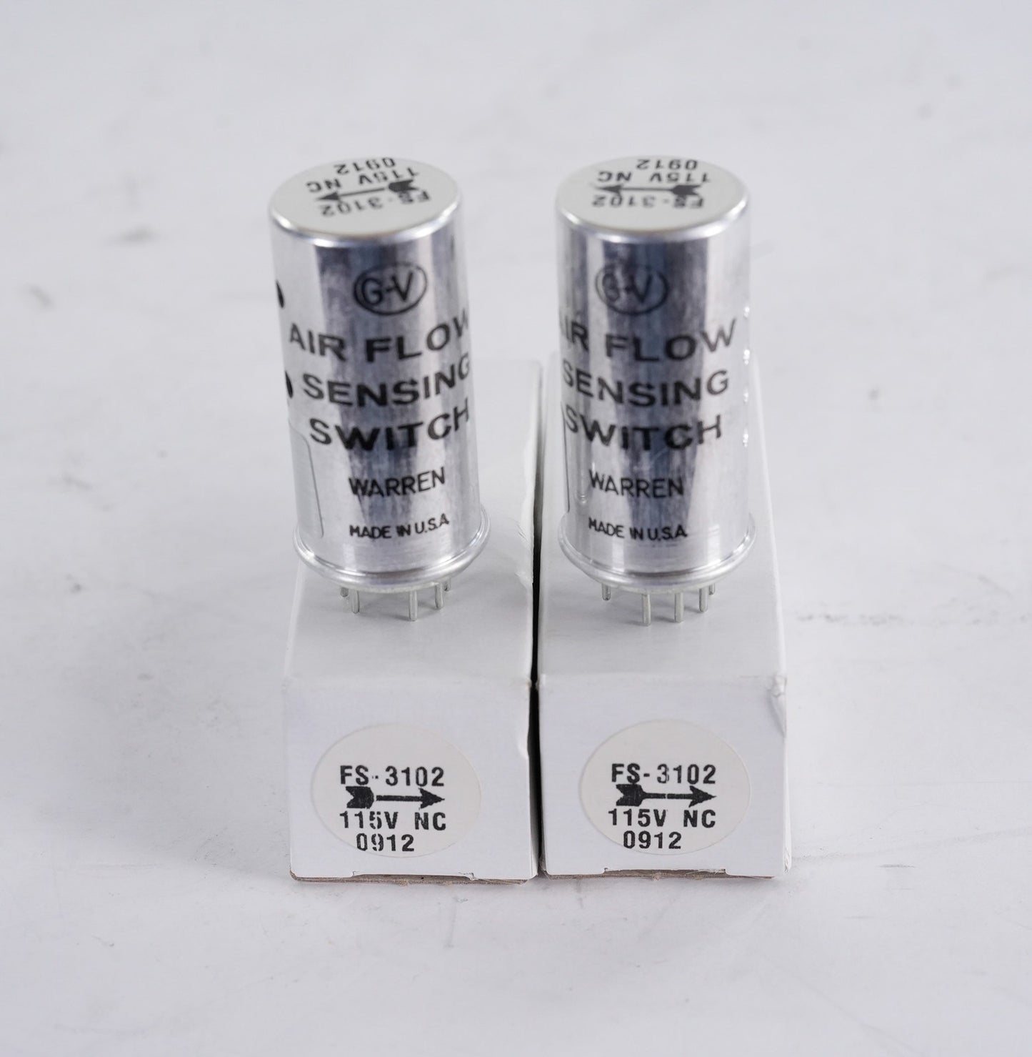 Warren G-V FS-3102 Air Flow Sensing Switch FS3102 / AB 604580-1R Reliance FG2021
