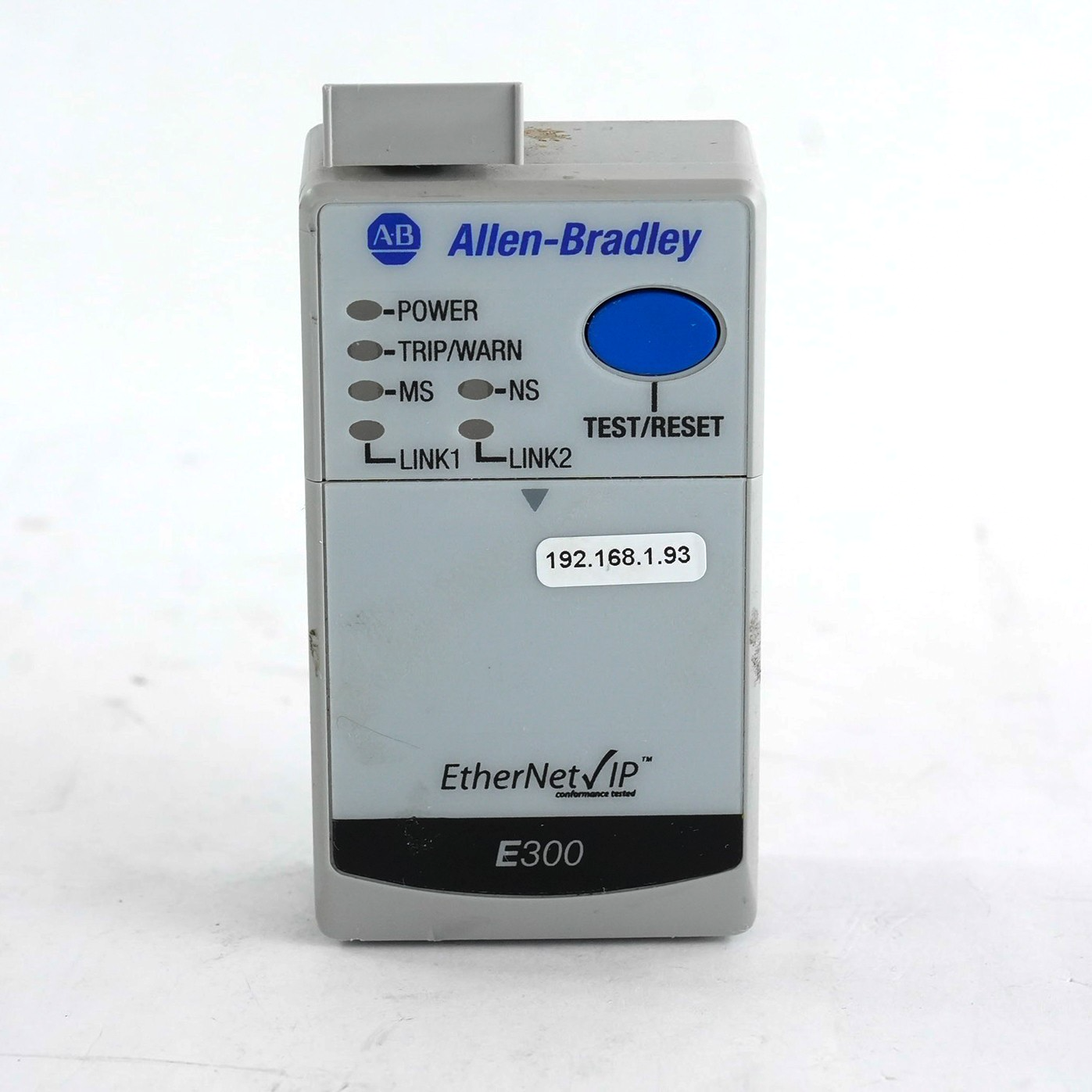 Allen Bradley 193-ECM-ETR /A E300 Ethernet/IP Communication Module PN-190614
