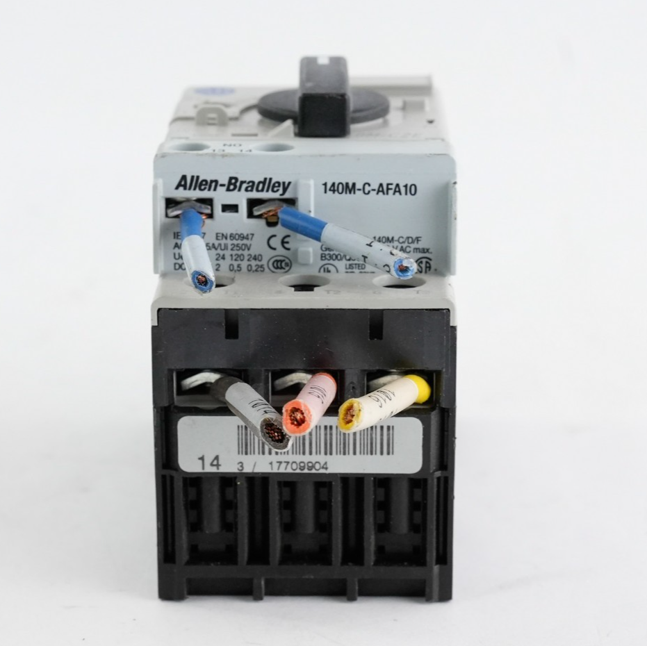 Allen Bradley 140M-C2E-B25 /C Motor Protector 2.5A Circuit Breaker 140M-C-AFA10