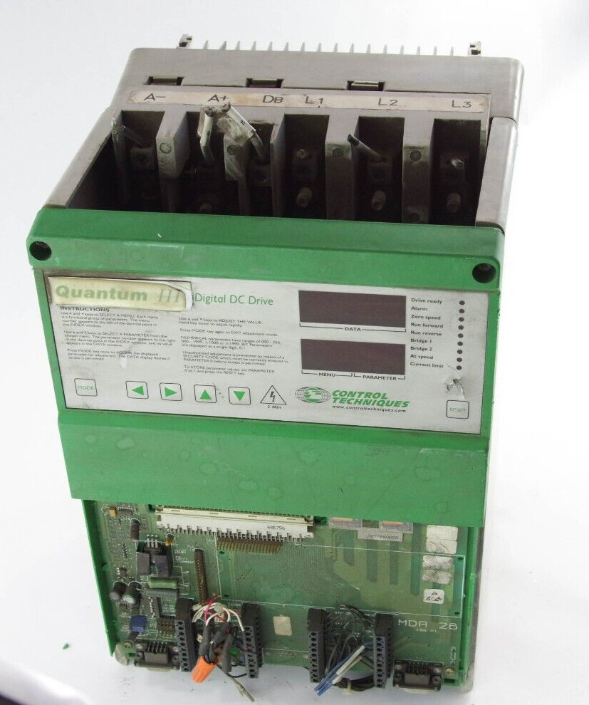 Control Techniques Quantum III M45R-14ICDQ / M45R14ICDQ -For Parts or Repair