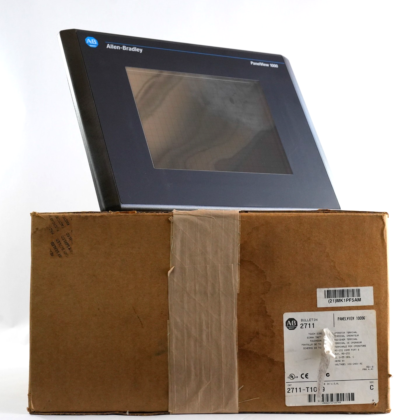 Allen Bradley 2711-T10G9 /C Rev A FRN 4.41 Panelview 1000 Terminal - Open Box