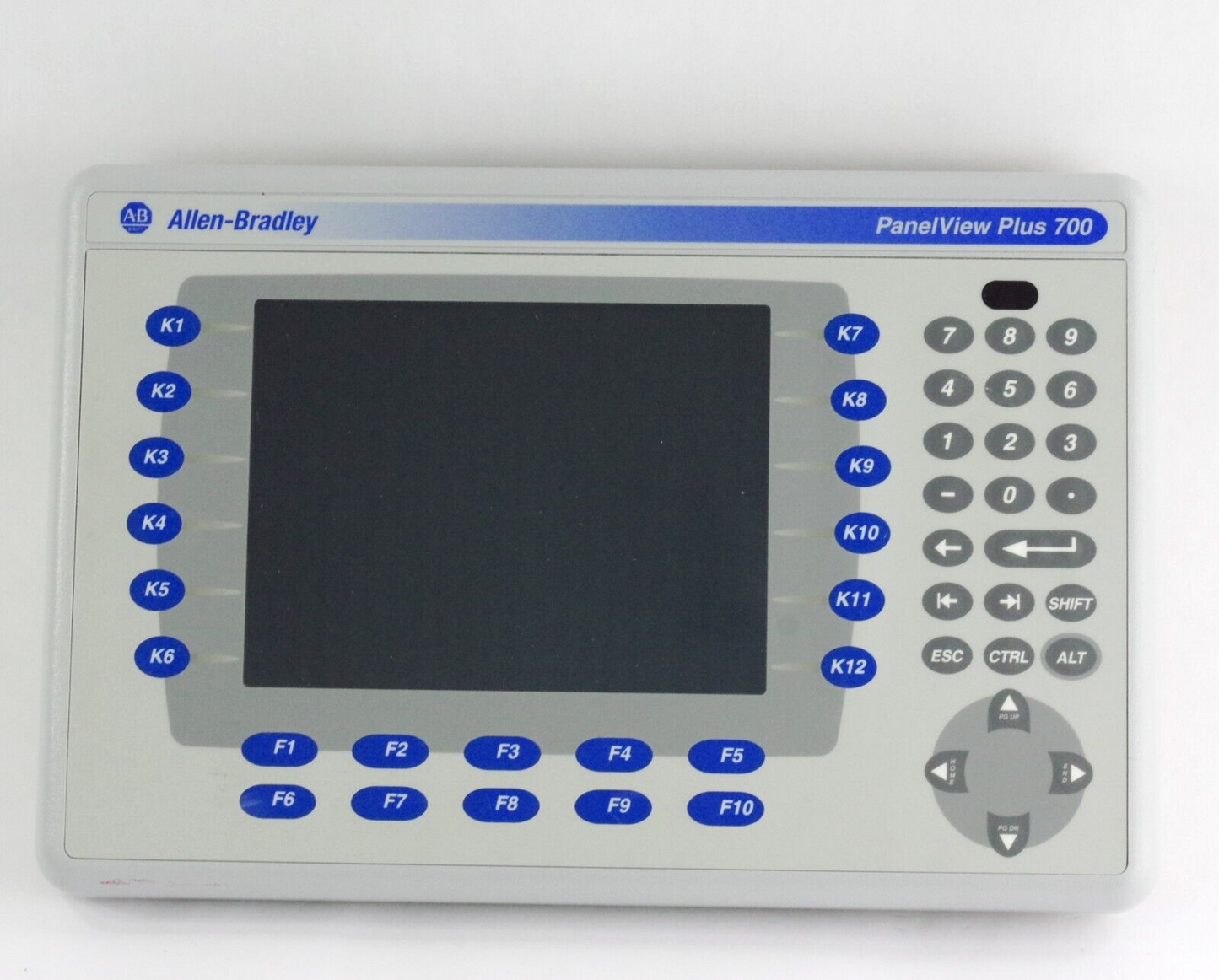 Allen Bradley 2711P-RDB7C Ser A Rev B PanelView Plus 700 Color - Display Only