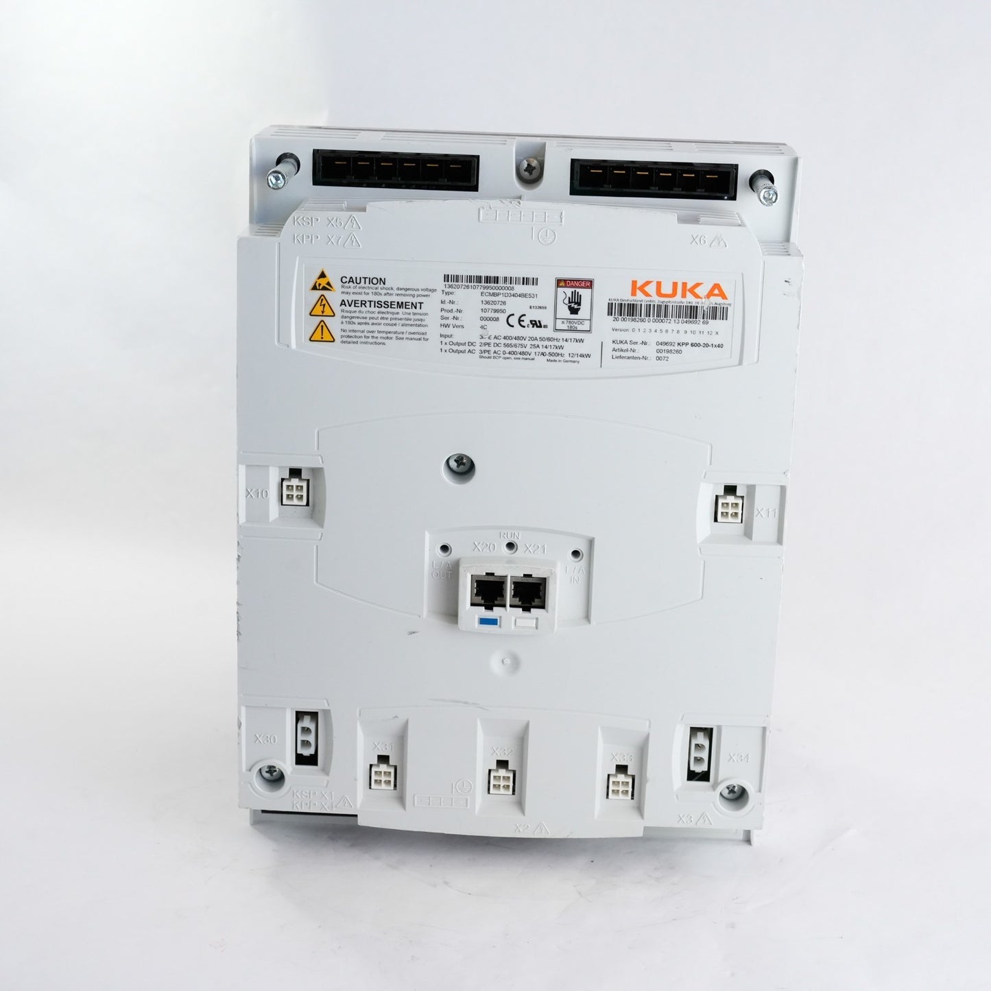 KUKA ECMBP1D3404BE531 / 049692 KPP 600-20-1x40 Power Pack Drive