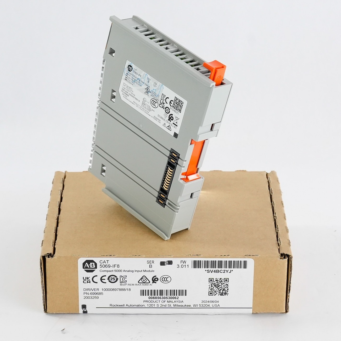 Allen Bradley 5069-IF8 /B Compact I/O 8-Ch Analog Input Module - Open Box