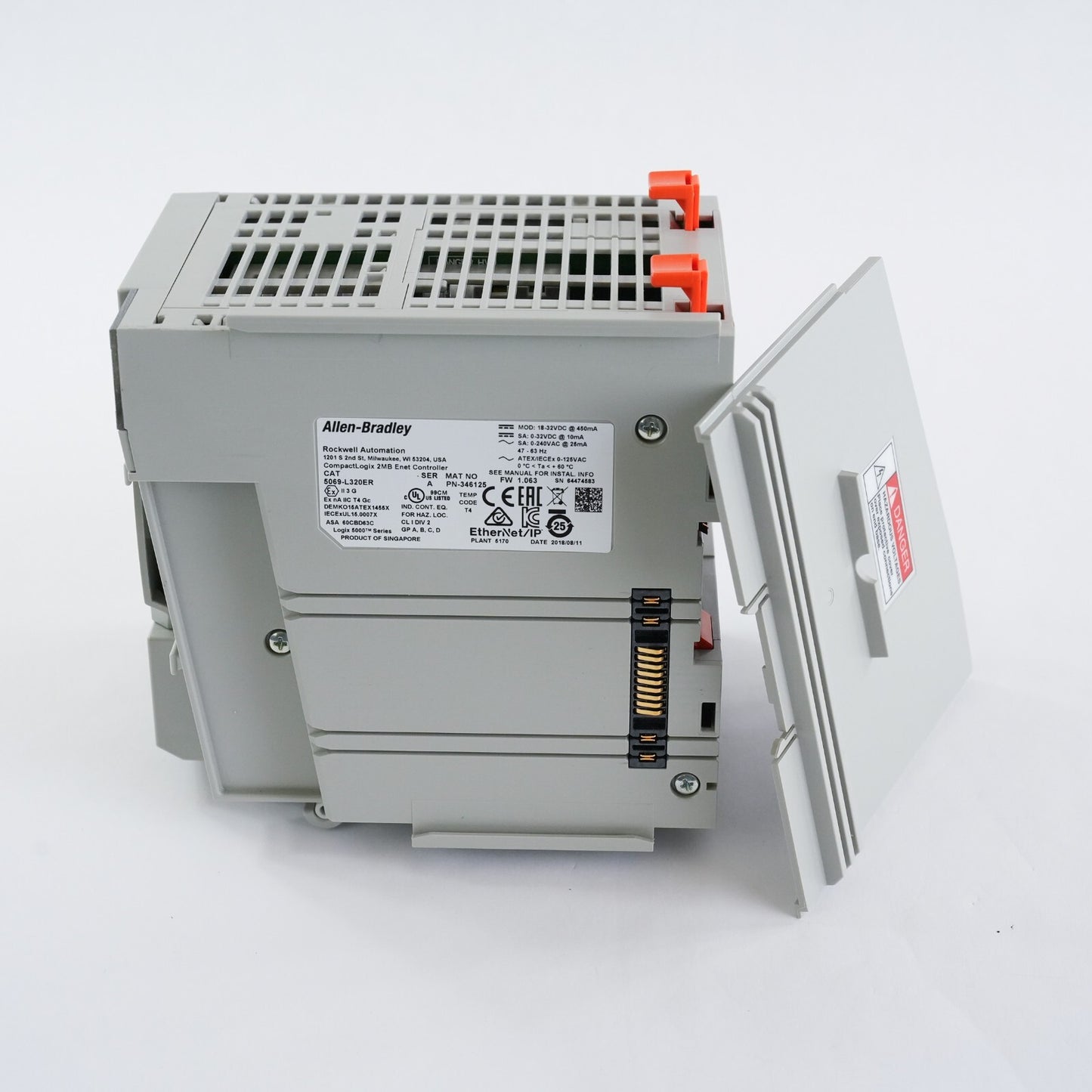 Allen Bradley 5069-L320ER /A CompactLogix 5380 Controller 2MB CPU PLC