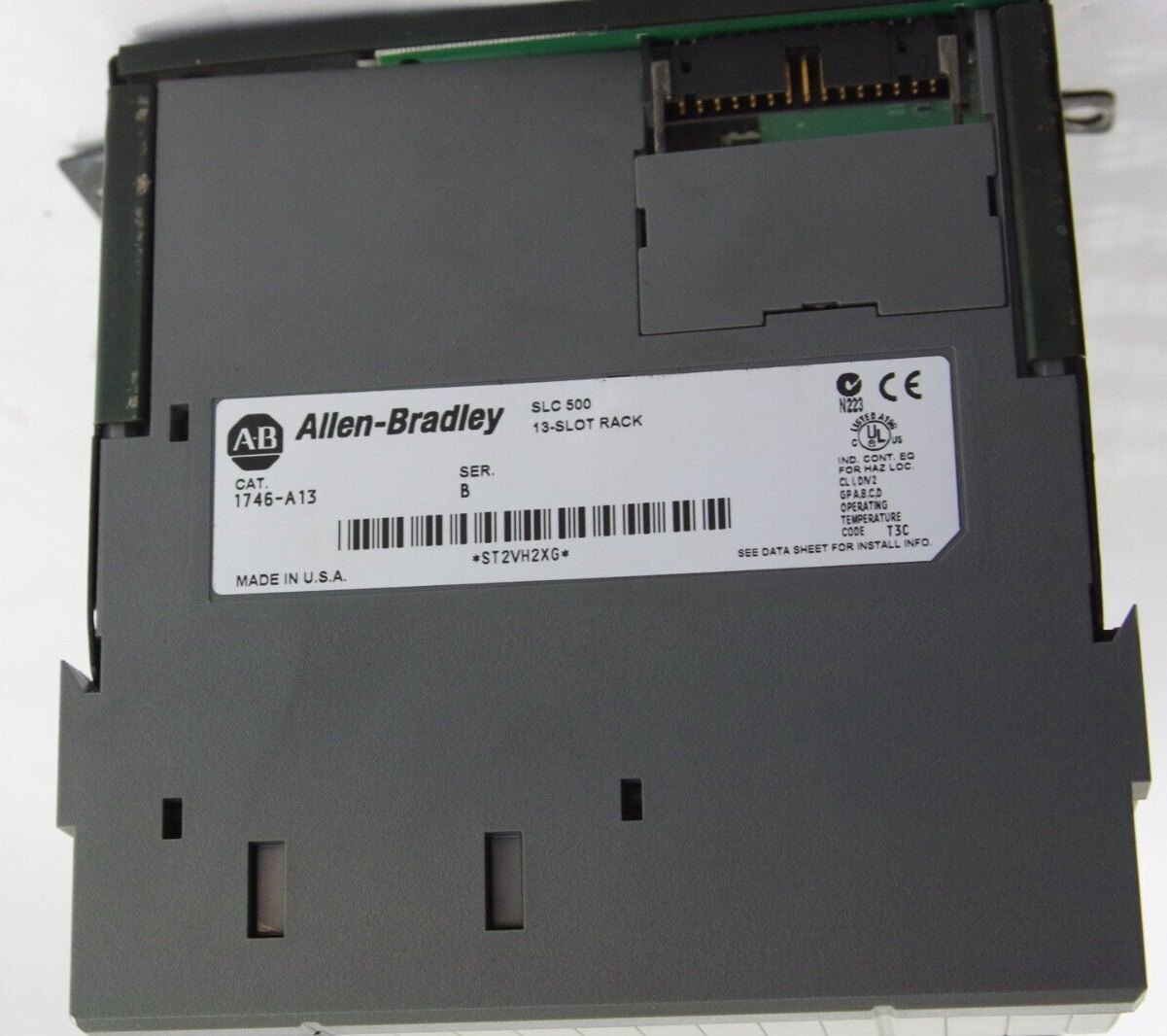 Allen-Bradley 13 Slot Rack W/ Power Supply 1746-P4 SER A 1746-A13 SER B