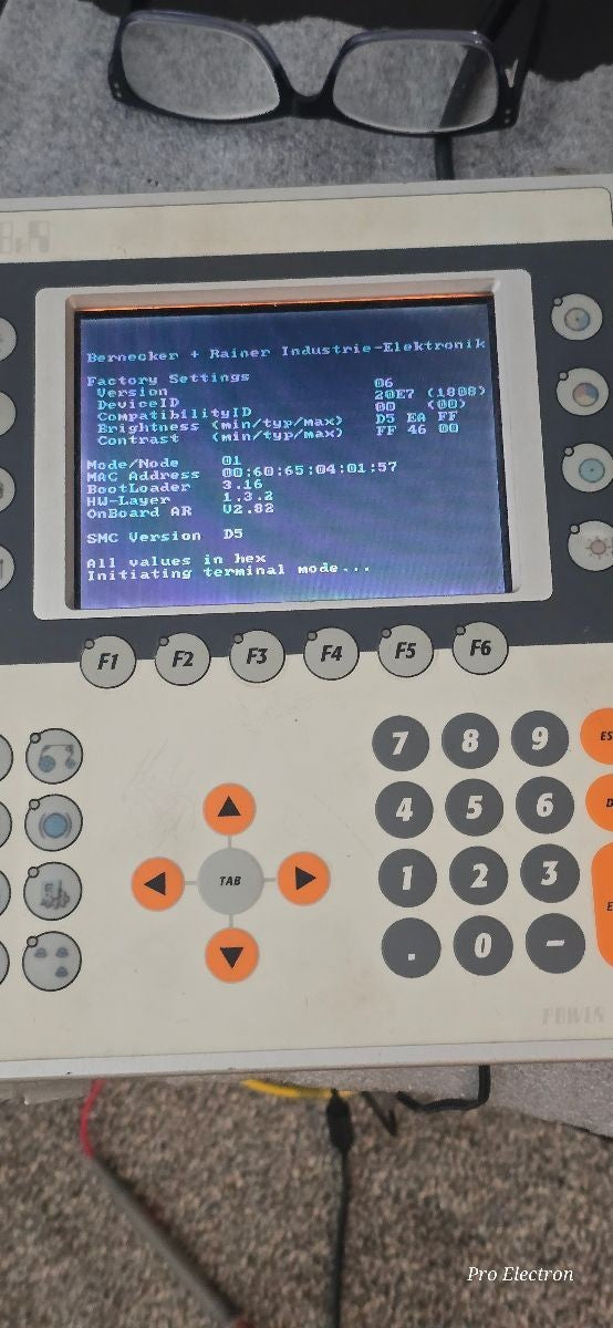 B&R 4PP250.0571-K12 Power Panel 200 5.7" QVGA Touch Screen 24VDC 4PP2500571K12
