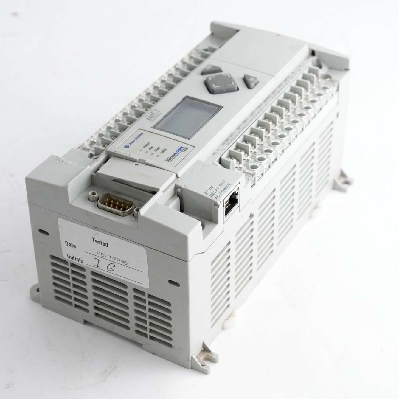 Allen Bradley 1766-L32AWA /B FW 15 MicroLogix 1400 PLC Processor 1766L32AWA