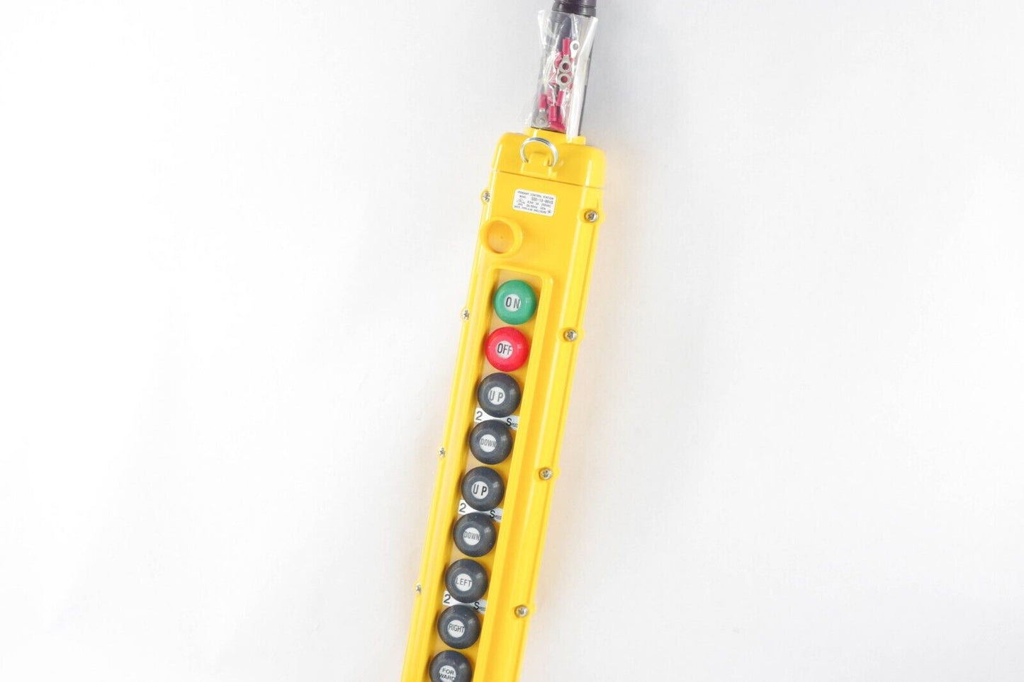 10-Button Magnetek Push Button Station SBI-10-WHS SBN On/Off + 2 Speed - NEW