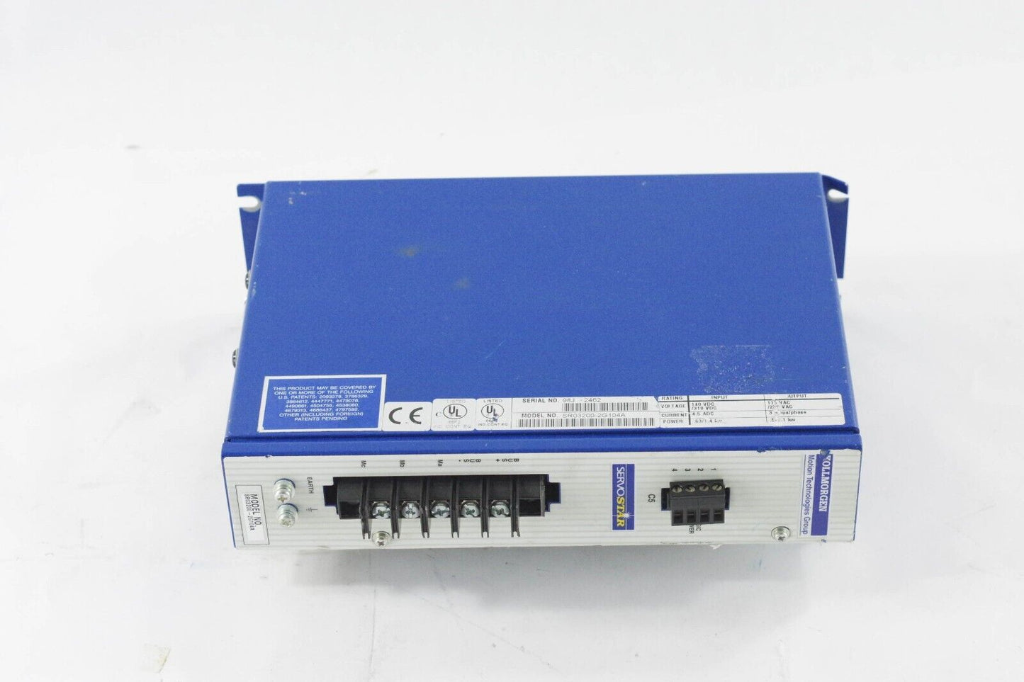 KOLLMORGEN SR03200-2G104A / SR032002G104A Servostar Drive - For parts or repair