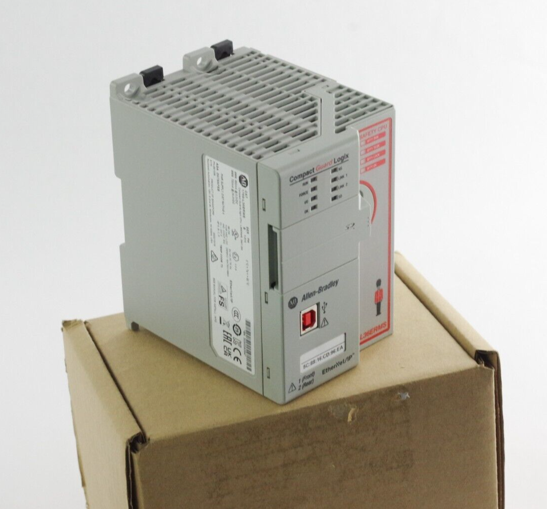 Allen Bradley 1769-L36ERMS Ser B Compact GuardLogix 5370 ENet Controller Module