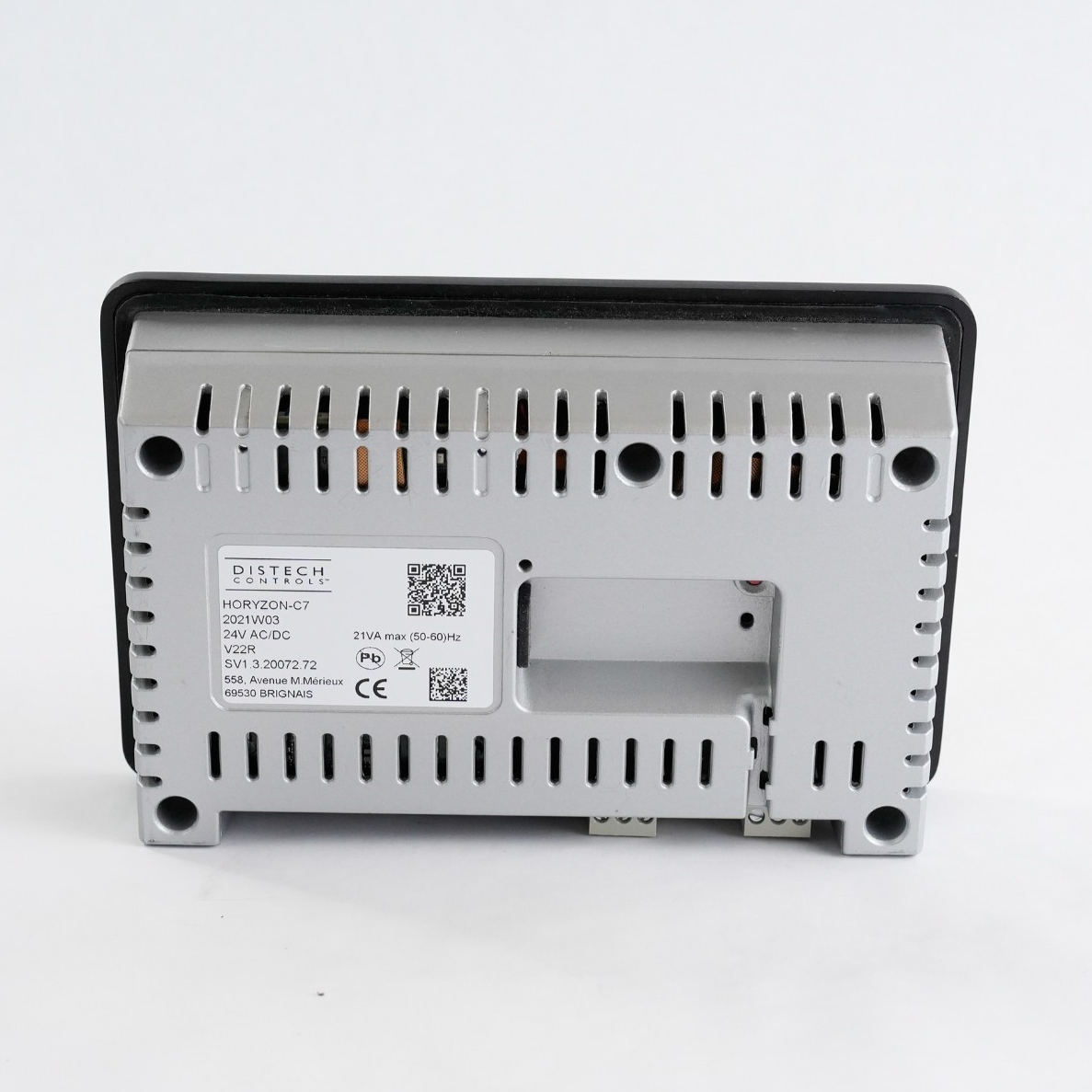 Distech Controls Horyzon C7 Touch Panel 2021W03 24 AC/DC V22R Horyzon-C7