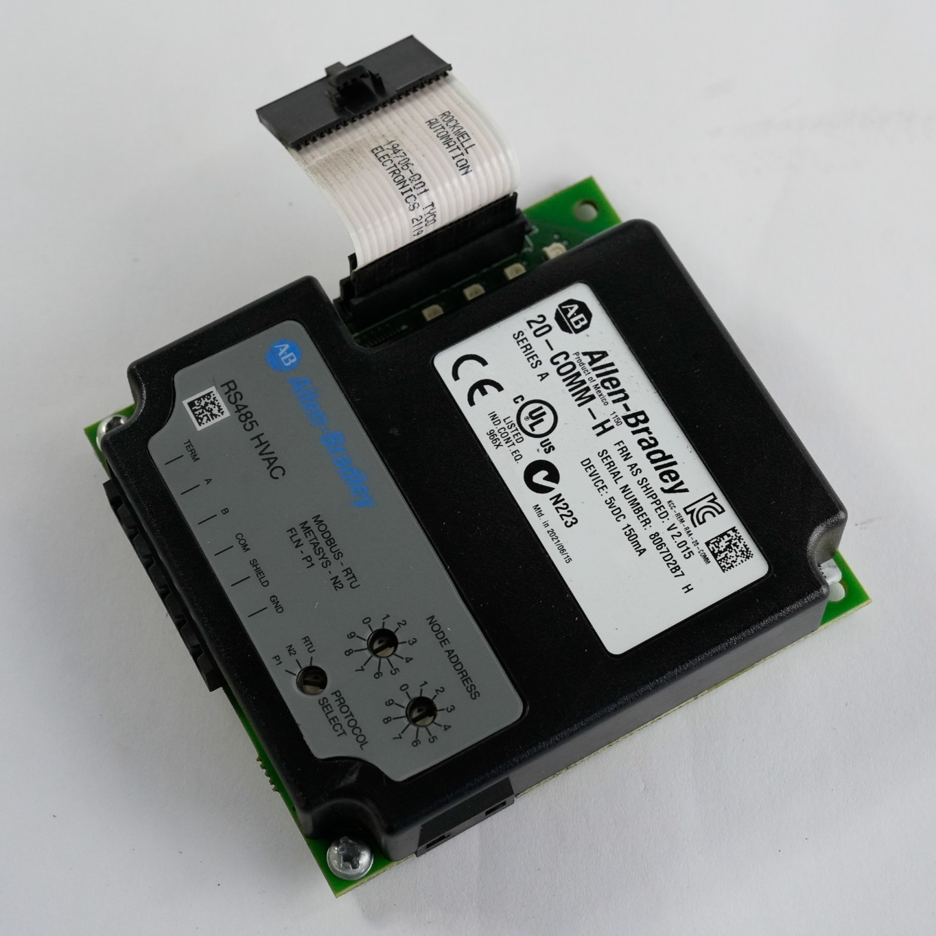 Allen Bradley 20-COMM-H /A PowerFlex 700 HVAC Adapter 2.015 20COMMH