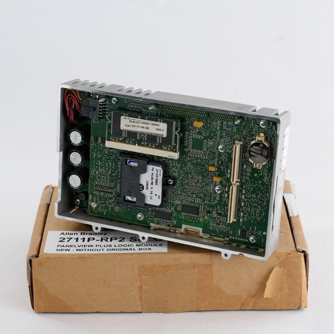 Allen Bradley 2711P-RP2 /G PanelView 128MB Logic Module - Without Original Box