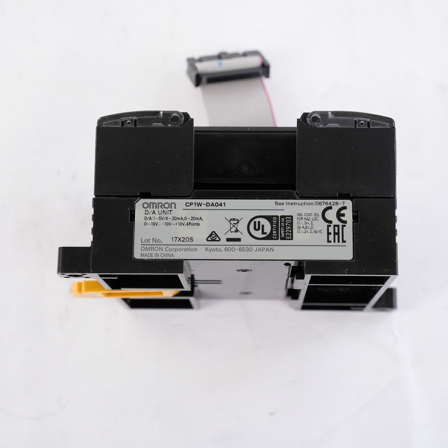 Omron CP1W-DA041 PLC Expansion Unit 4 Analog Outputs 0-10V 4-20mA CP1WDA041