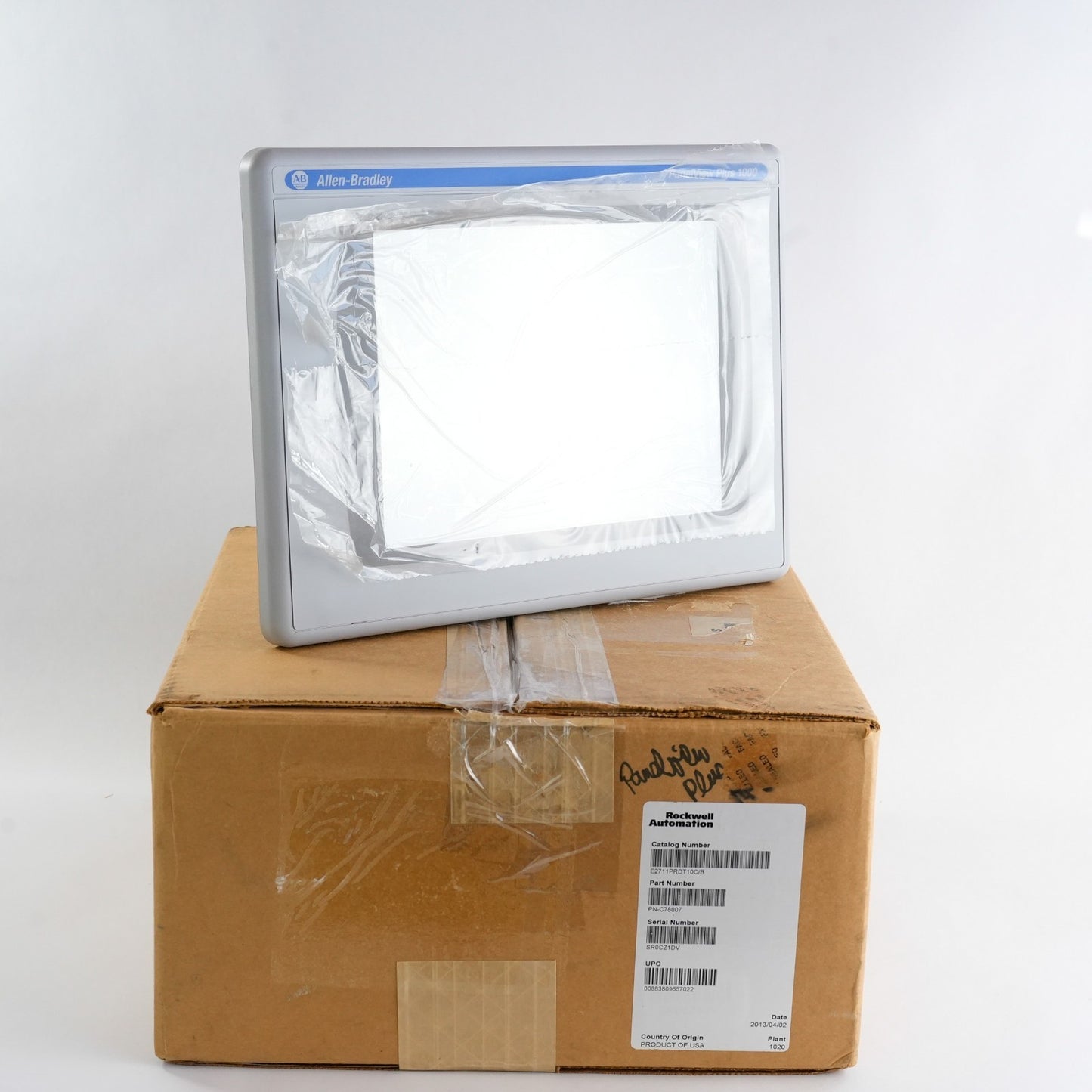 Allen Bradley 2711P-RDT10C /B PanelView Plus 1000 Color Touch Display - Open Box