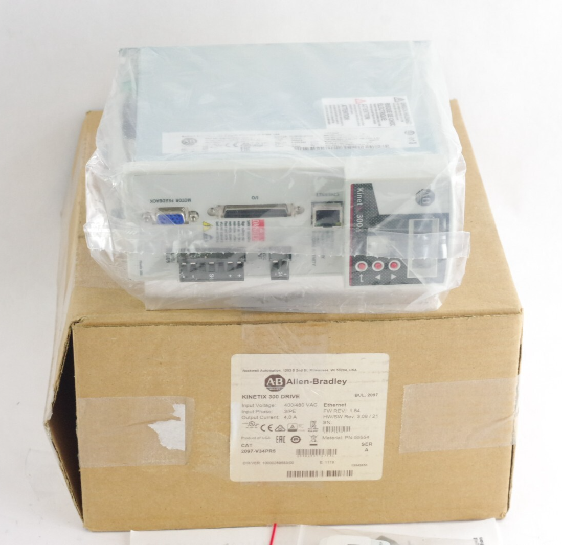 Allen Bradley 2097-V34PR5 /A Kinetix 300 Indexing Servo Drive - Open Box