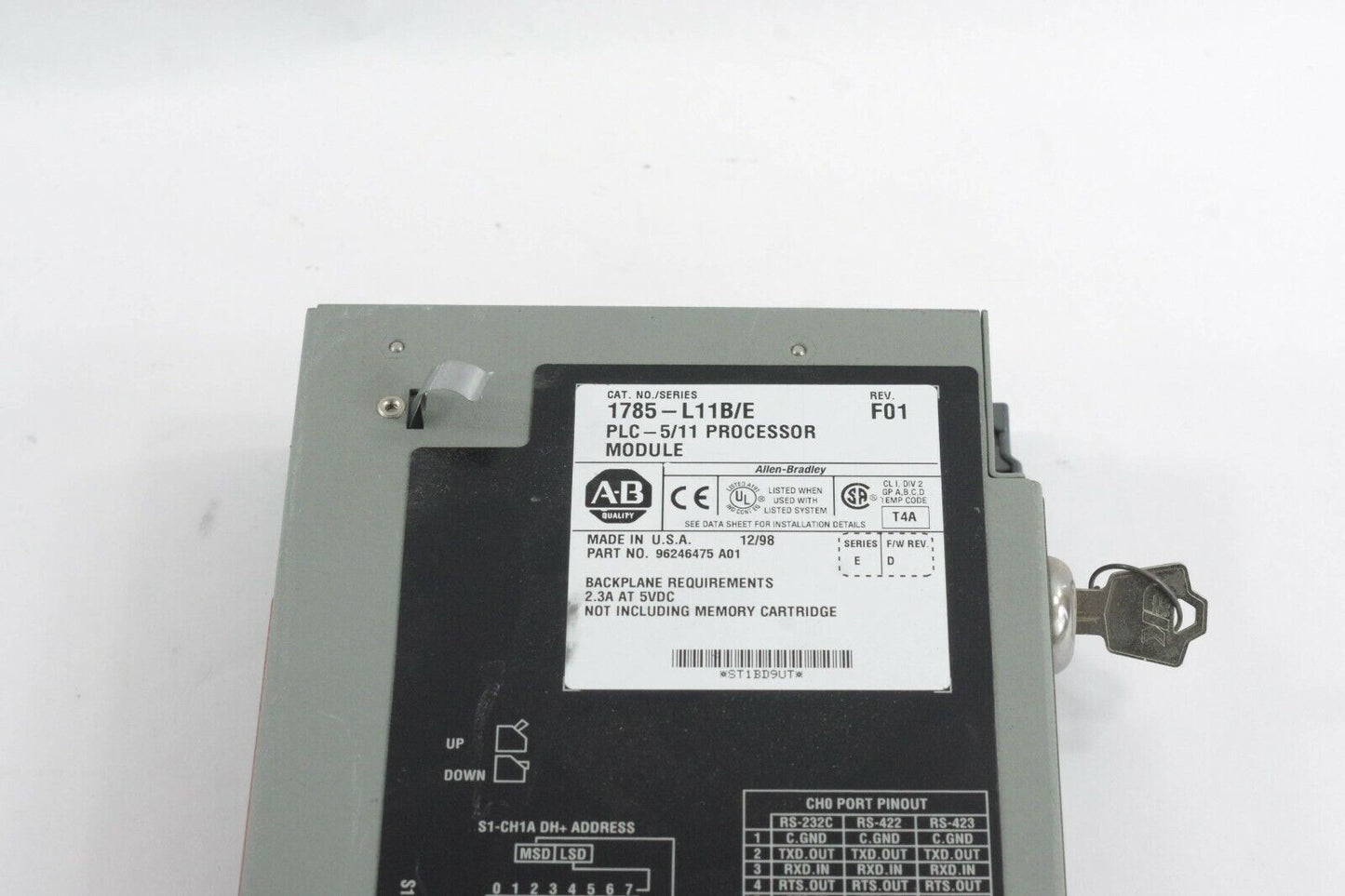 Allen-Bradley 1785-L11B/E PLC-5/11 Processor Ser. E 1785-L11B
