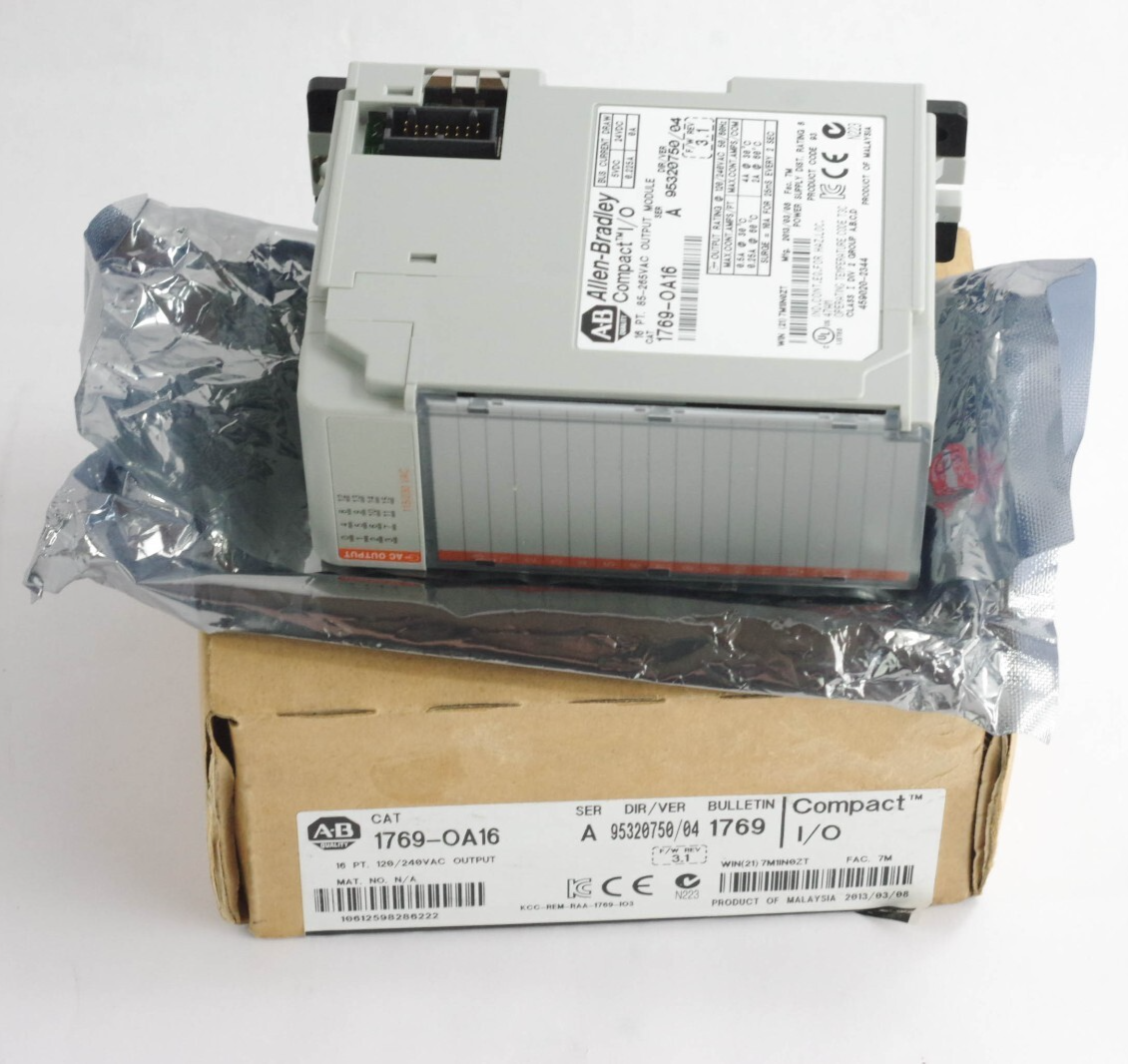 Allen Bradley 1769-OA16 /A F/W Rev 3.1 Compact I/O Output Module - Open Box