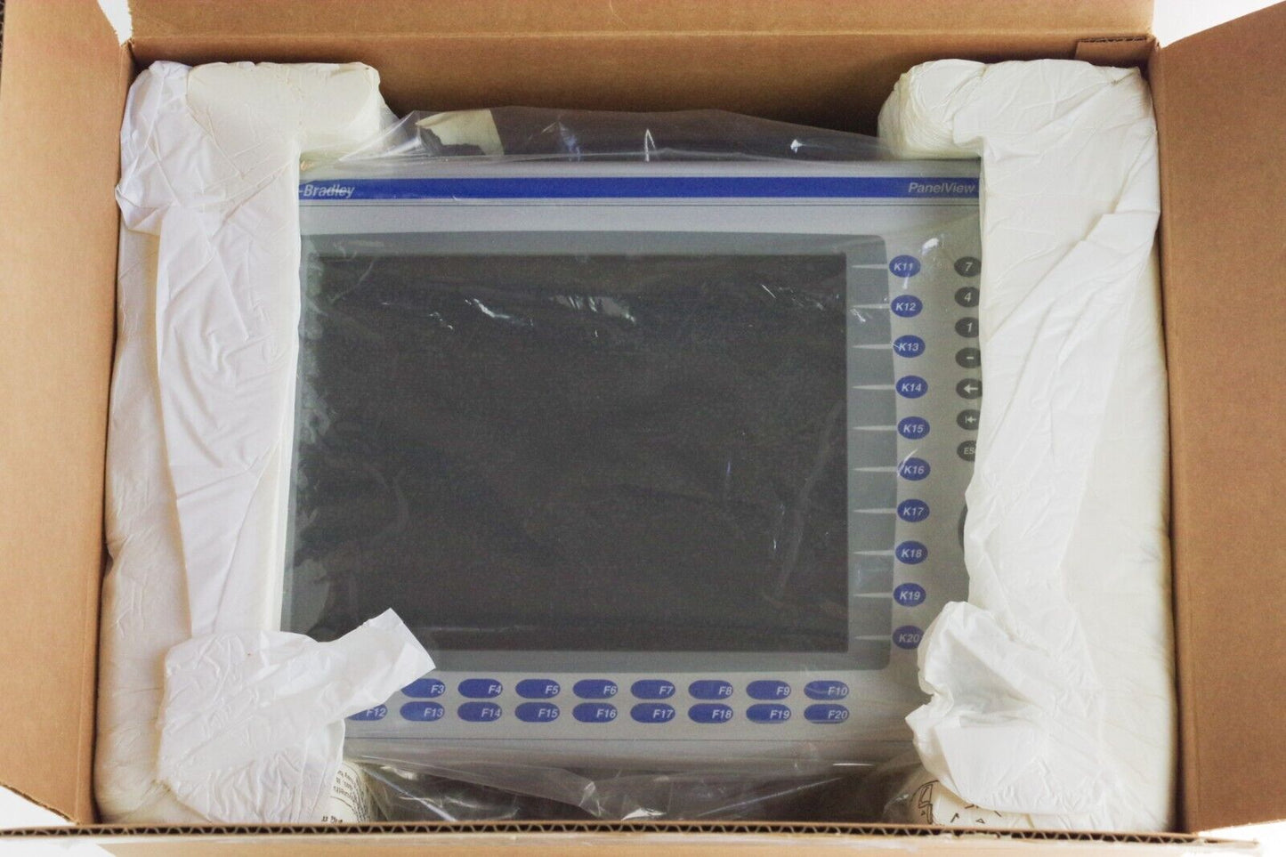 Allen Bradley 2711P-K12C4A7 /A Panelview Plus 1250 2711P-RP7A/G 2711P-RDK12C/C