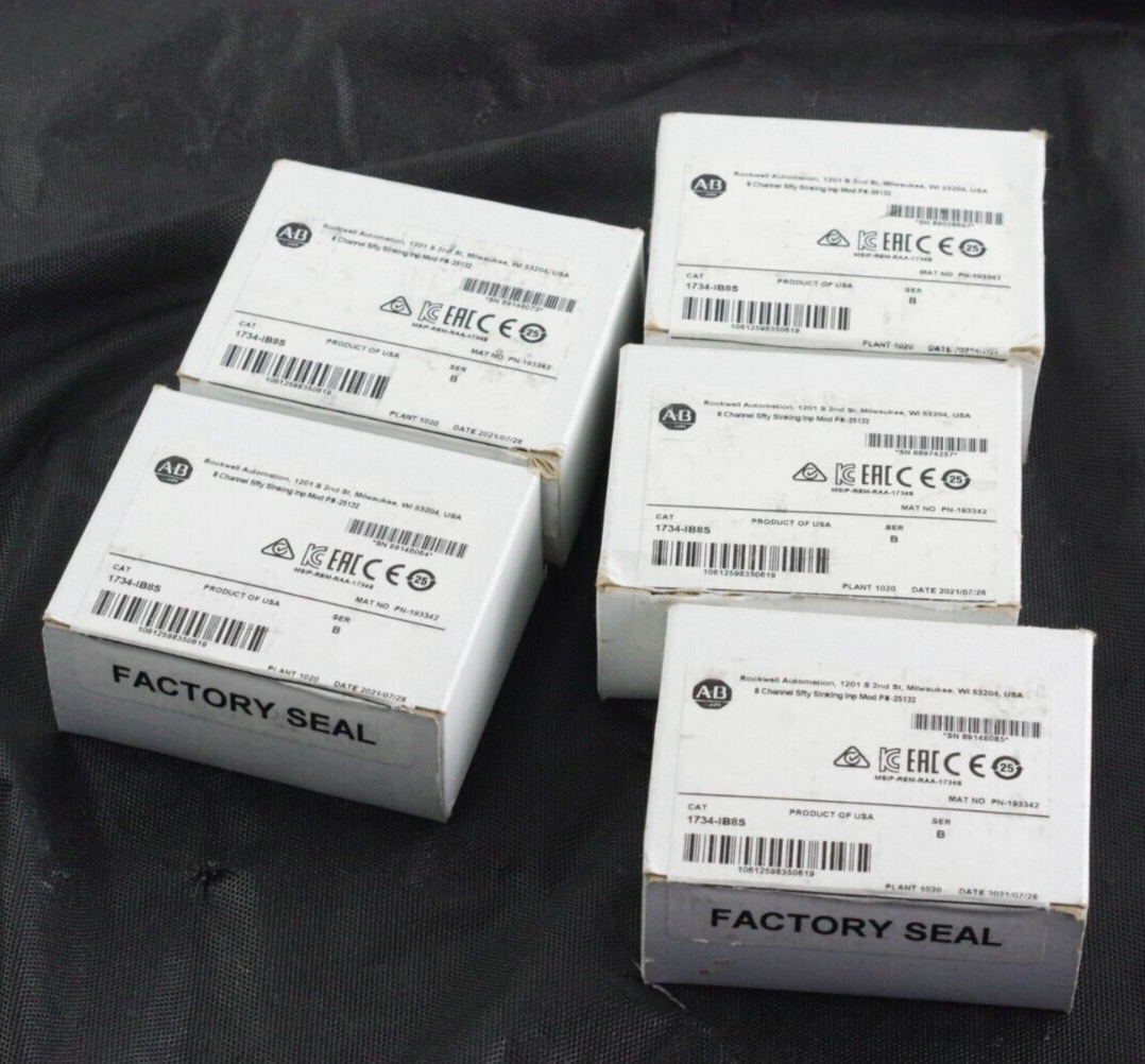 Allen Bradley 1734-IB8S SER B Digital Safety Input Module