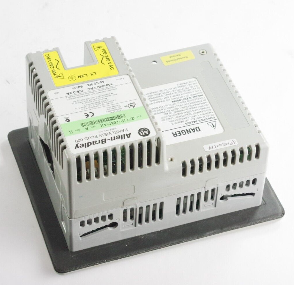 Allen Bradley 2711P-T6M5A Ser A Rev B Panelview Plus 600 Touch 2711P-T6M5AX