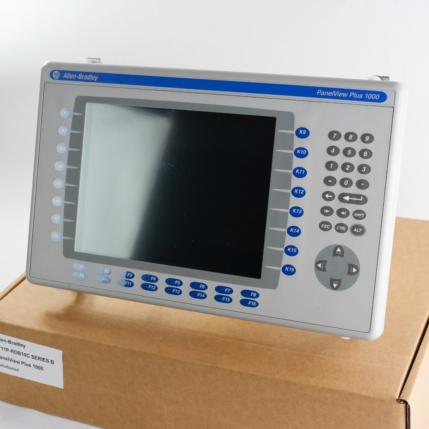 Allen Bradley 2711P-RDB10C /B Panelview Plus 1000 Color Key/Touch Display