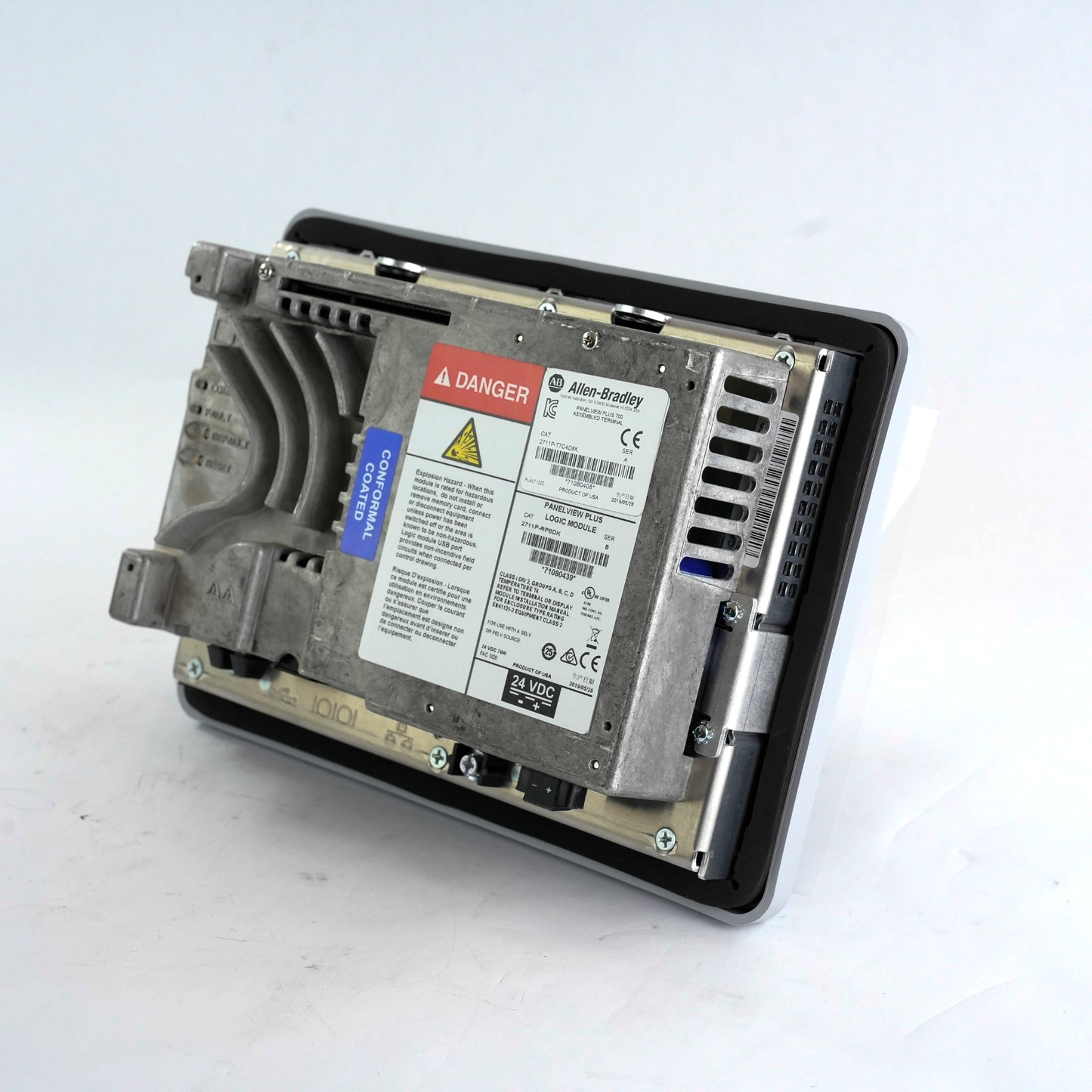 Allen Bradley 2711P-T7C4D8K /A Panelview Plus 700 w/ 2711-RP8DK - Without Box