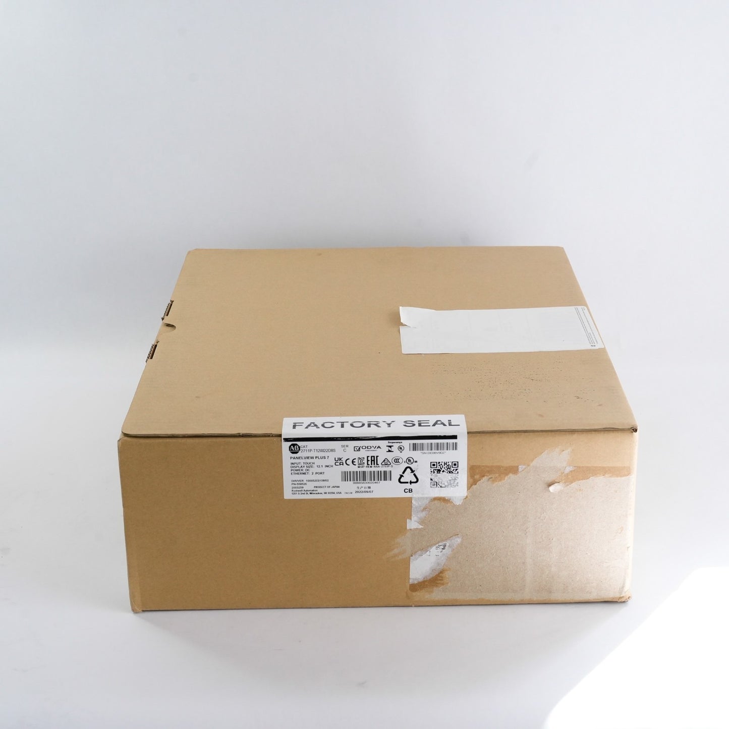 Allen Bradley 2711P-T12W22D8S /C Panelview Plus 7 2711PT12W22D8 - Sealed Surplus