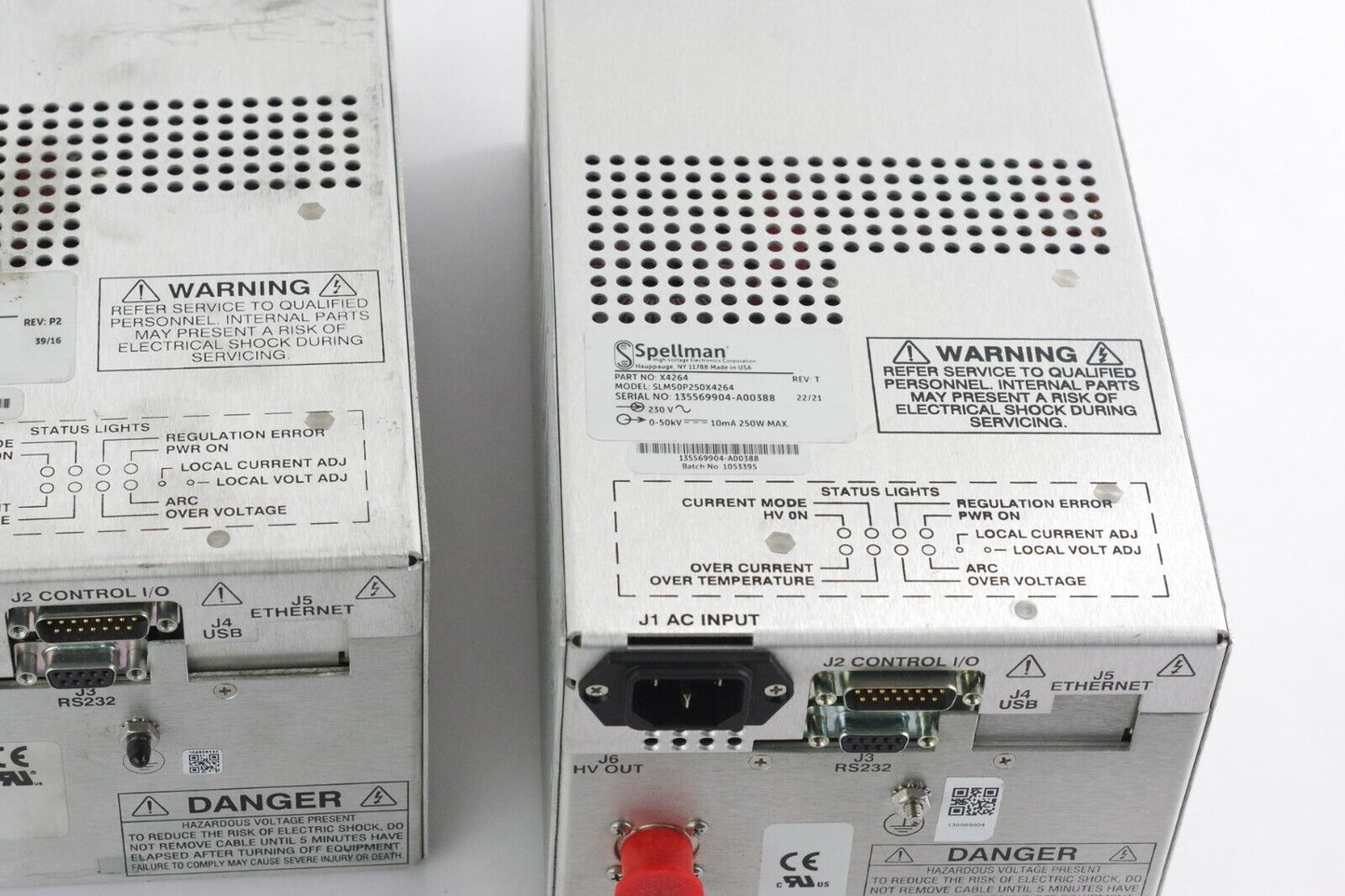 Spellman X4264 High Voltage Power supply Generator 200W Rev T 230V 50kW 250W