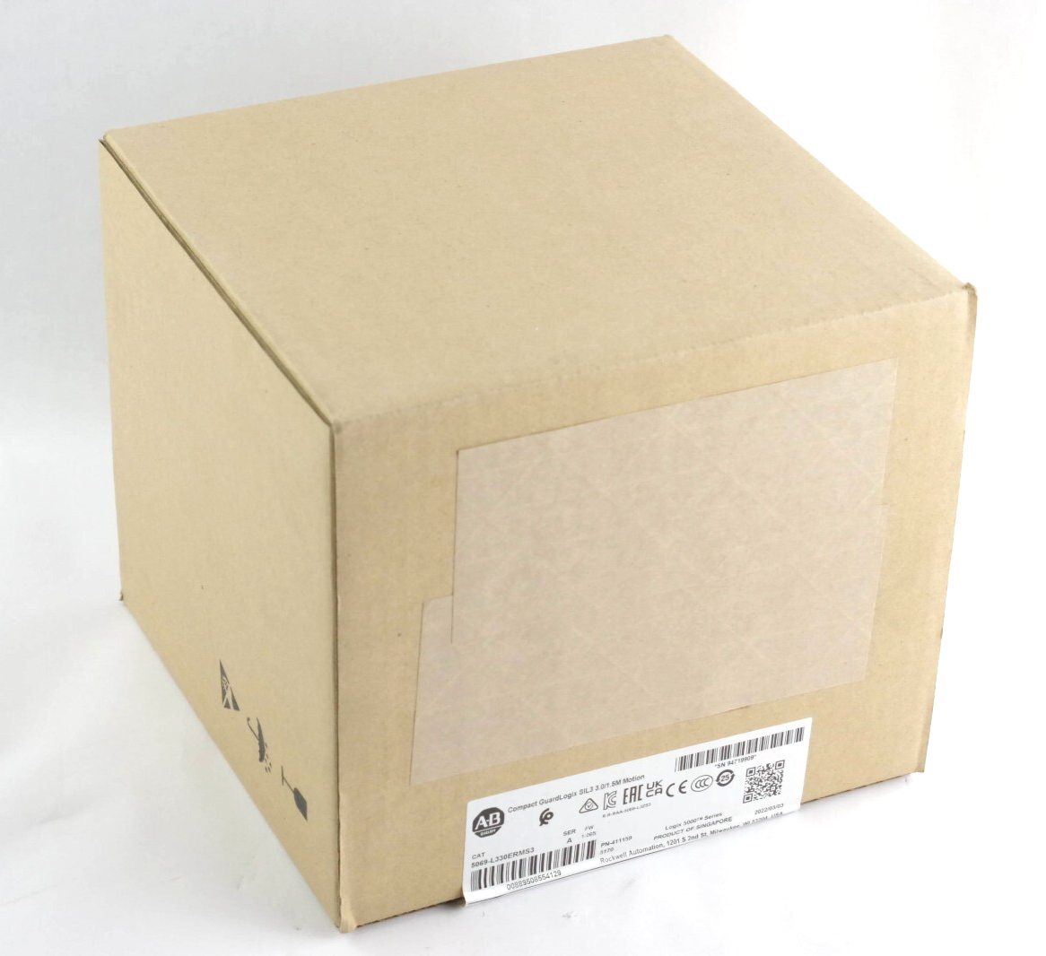2022 Allen Bradley 5069-L330ERMS3 /A GuardLogix 5380 Processor - Sealed Surplus