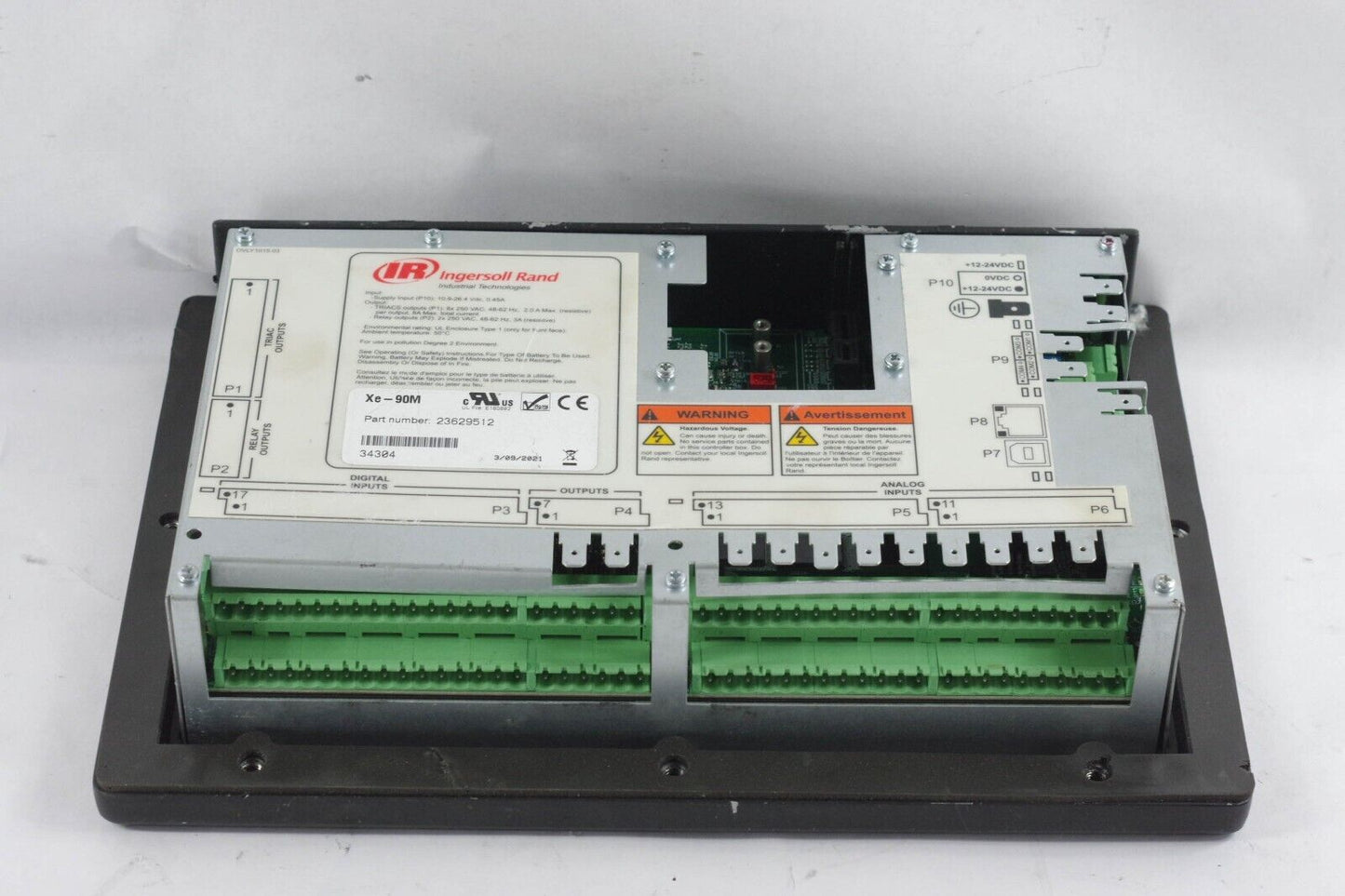 Ingersoll Rand XE-90M Control Panel controller 23629512 - For Parts / Rep