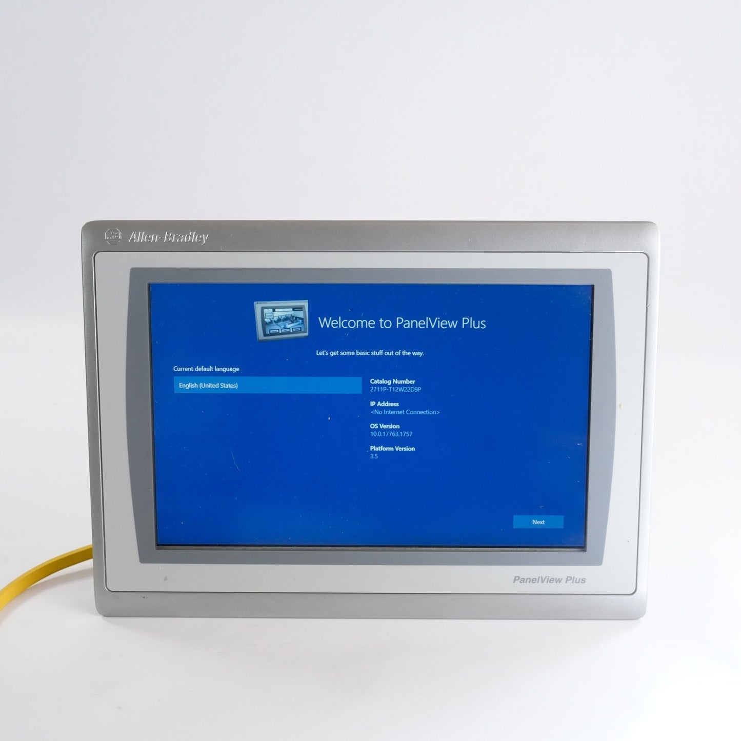 Allen Bradley 2711P-T12W22D9P /B PanelView Plus 7 Operator Interface Series B