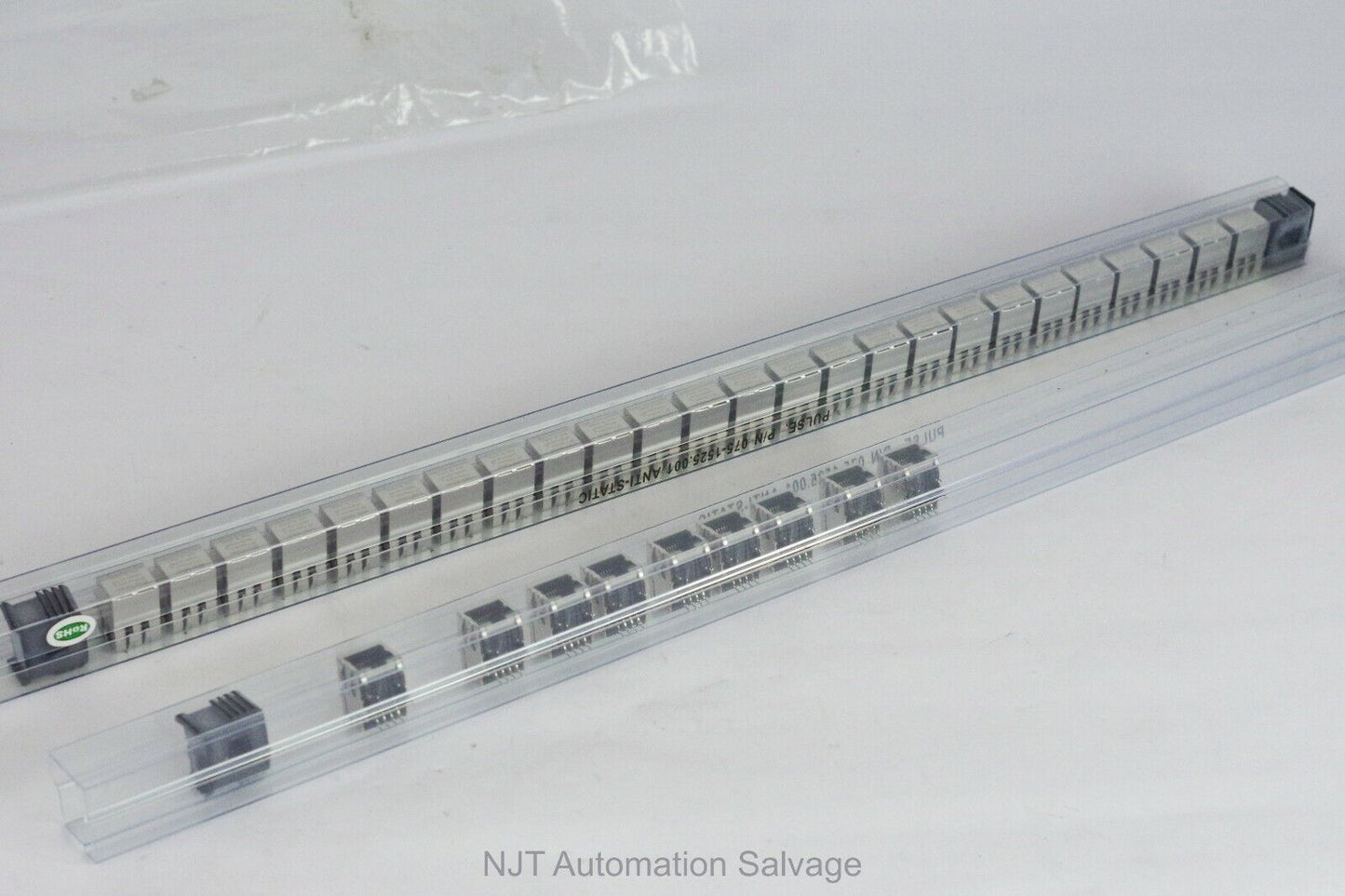 1x Pulse Electronics JK0-0025NL 1-Port RJ45 Magjack Connector PoE 553-1488-ND