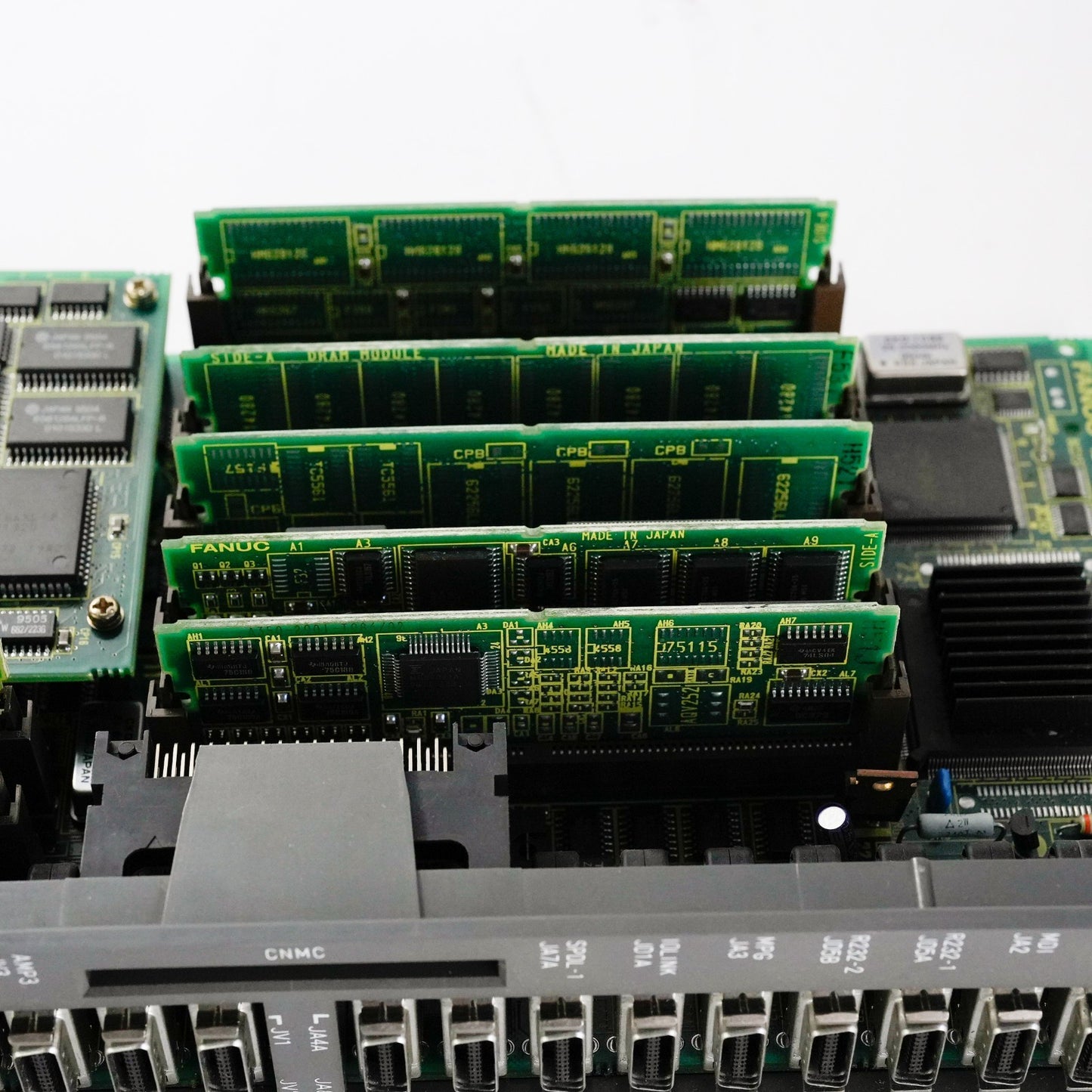 Fanuc A16B-3200-0010/08A 16B Main CPU PCB Board w/ Cards A16B32000010
