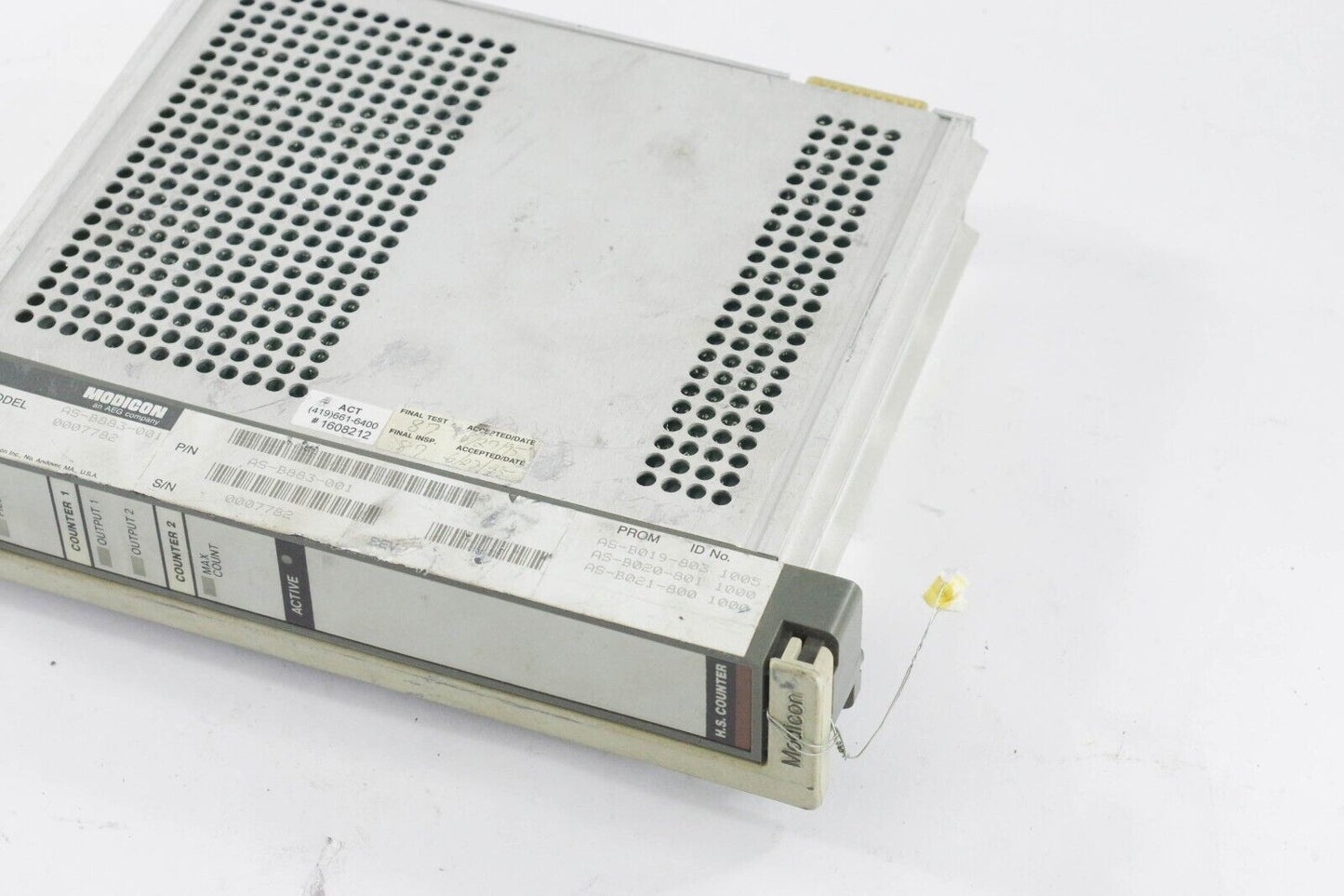 Modicon AEG AS-B883-001 High Speed Counter Module, B883-001 - For Parts/Repair