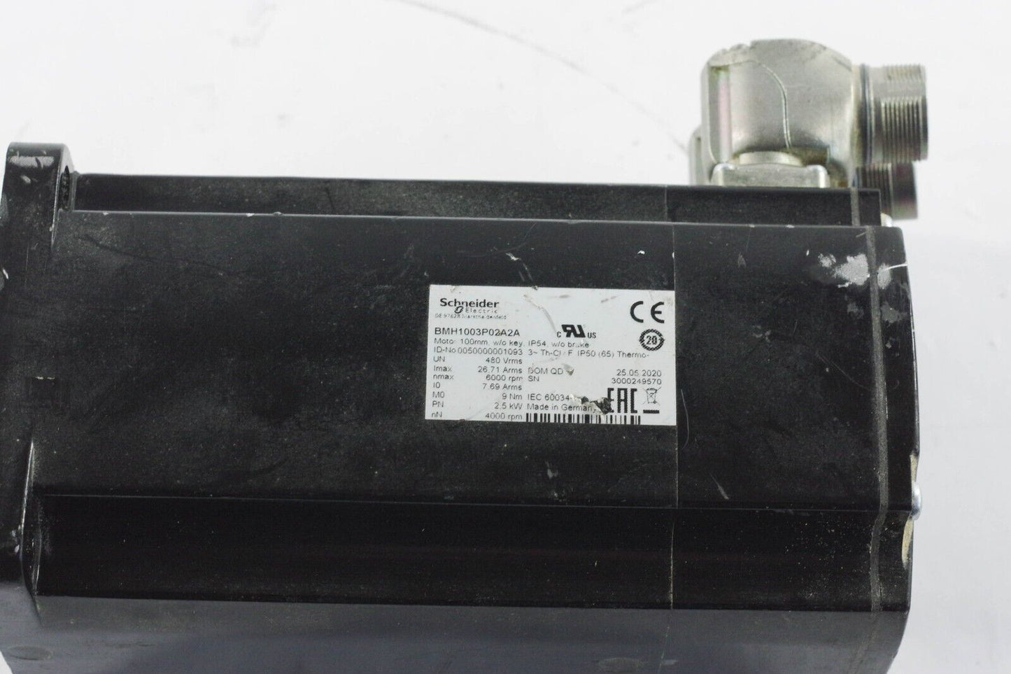 SCHNEIDER ELECTRIC BMH1003P02A2A AC Servo Motor