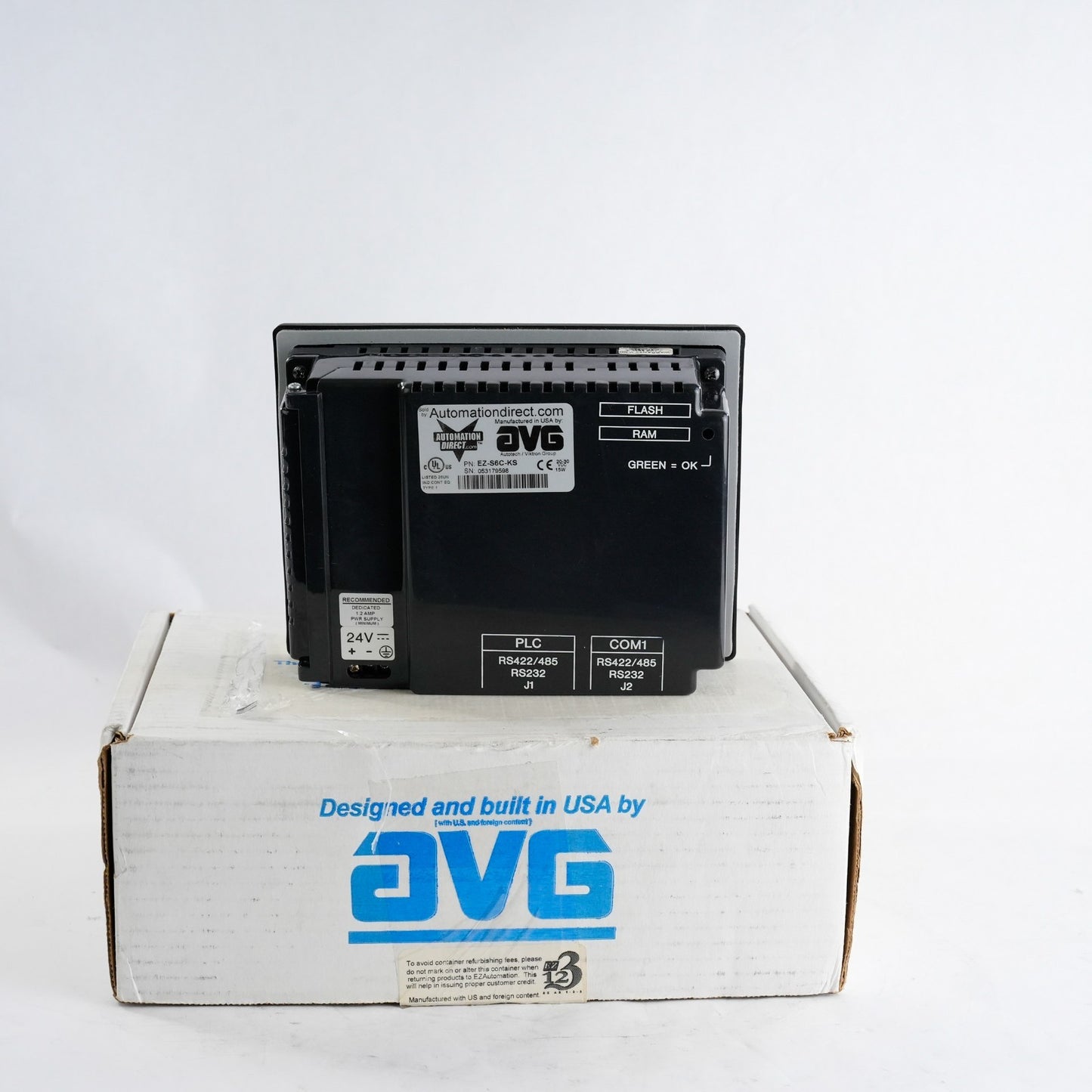 Automation Direct EZ-S6C-KS Panel Display Terminal EZS6CKS - Refurbished