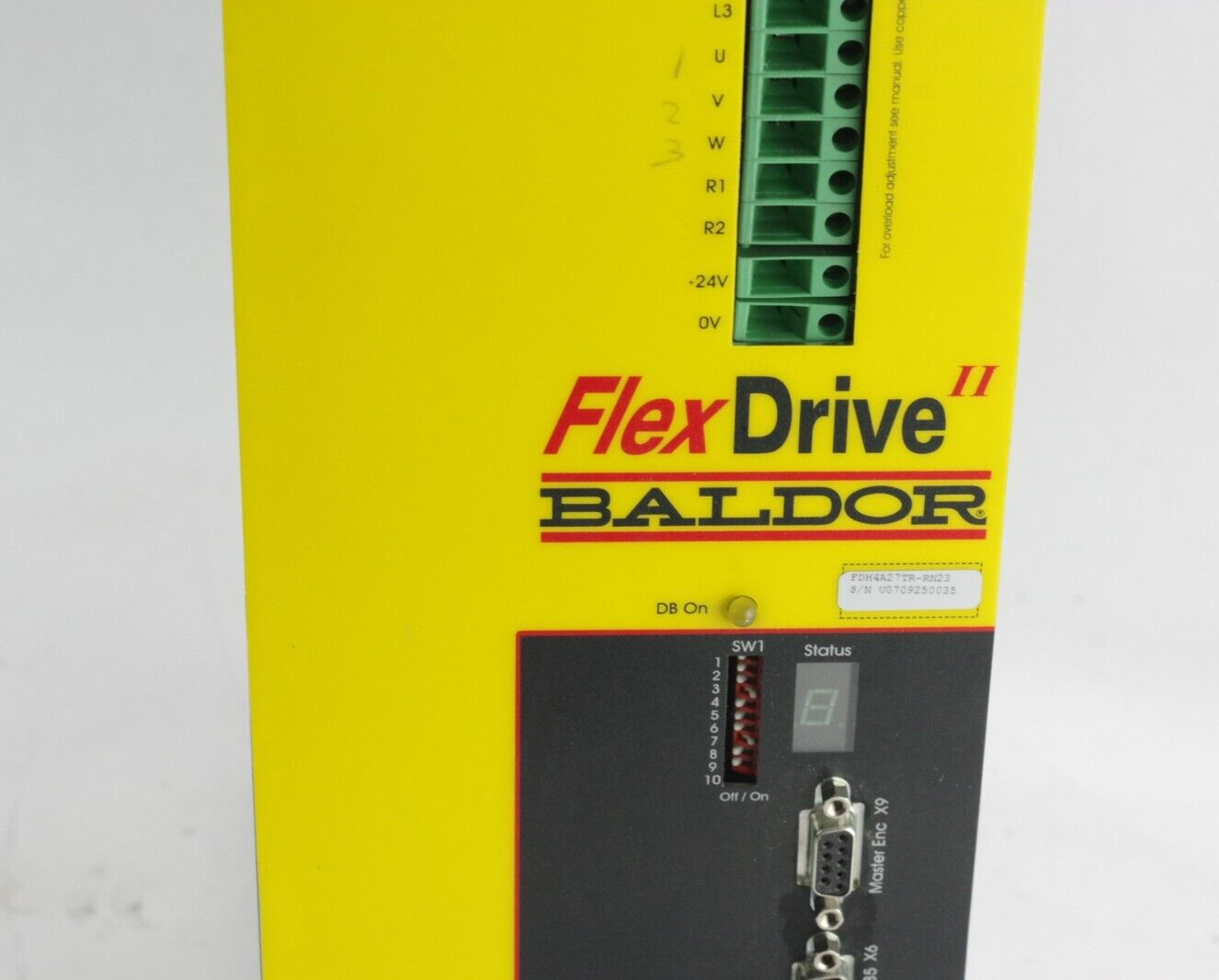 Baldor Reliance FDH4A15TR-EN23 Flex Drive II Series 3-Phase 180-528VAC
