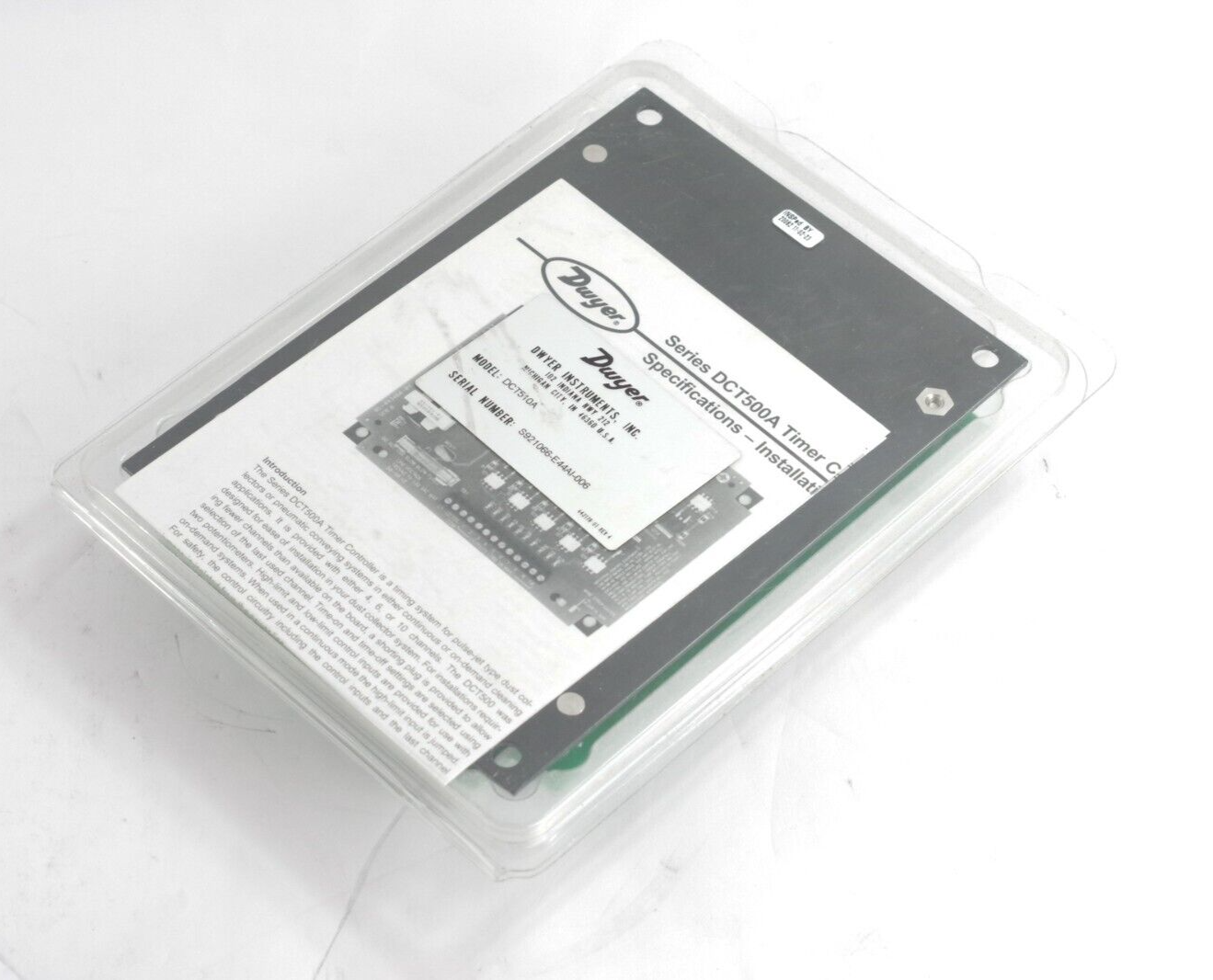 Dwyer DCT510A - Open Box - Series DCT500A Low Cost Timer Controller, 10 Channel