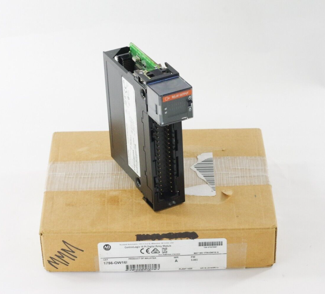 Allen-Bradley 1756-OW16I Ser A Controllogix 16pt Digital Relay Module Fw 3.003