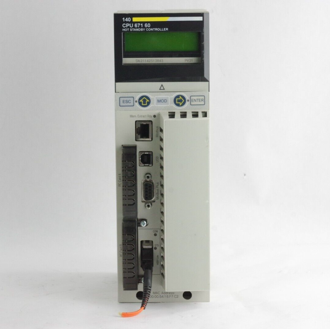 Schneider Electric 140CPU67160 Modicon Quantum Unity Processor Module PV31 RL 37