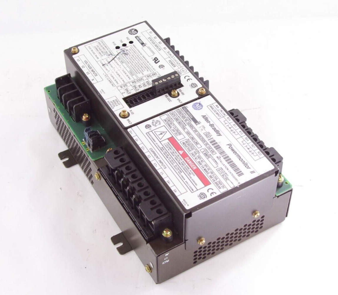 Allen Bradley 1403-MM05A / 1403MM05A Ser B Powermonitor II + 1403-NSC Ser B