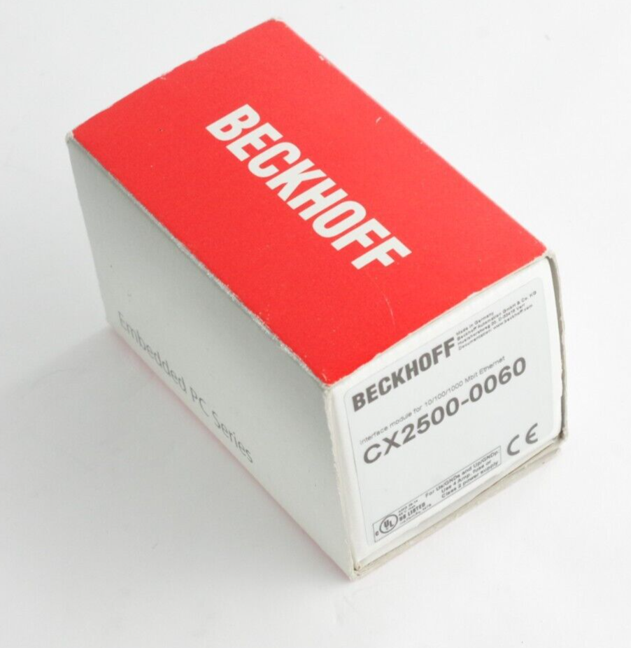 Beckhoff CX2500-0060 Interface Module For 10/100/1000 Mbit Ethernet