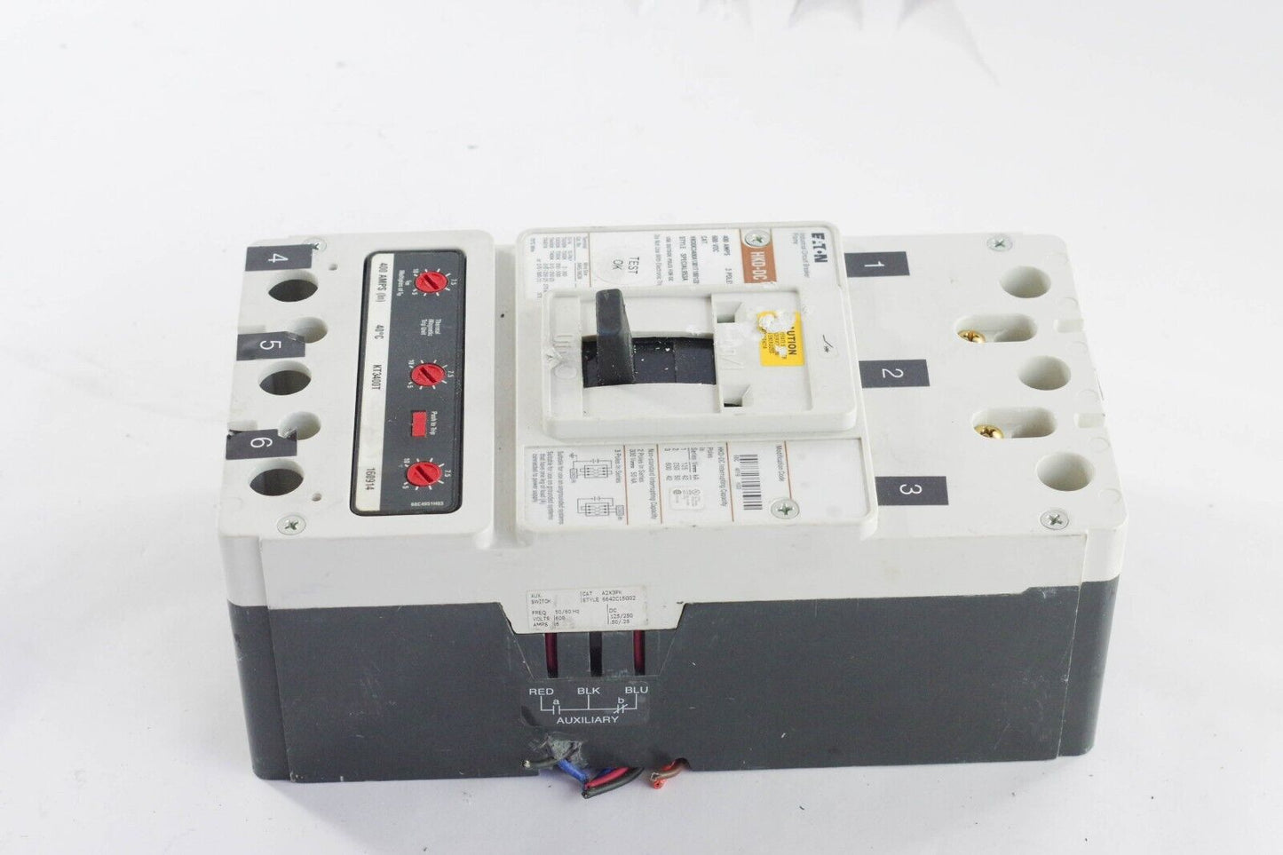 Eaton HKD-DC HKDDC3400A1301T1001Z01 300 Amp 600V 3 Pole