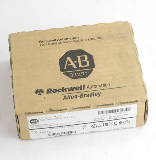 Allen Bradley 1769-IQ16 /A Compact I/O Input Module - Sealed Surplus