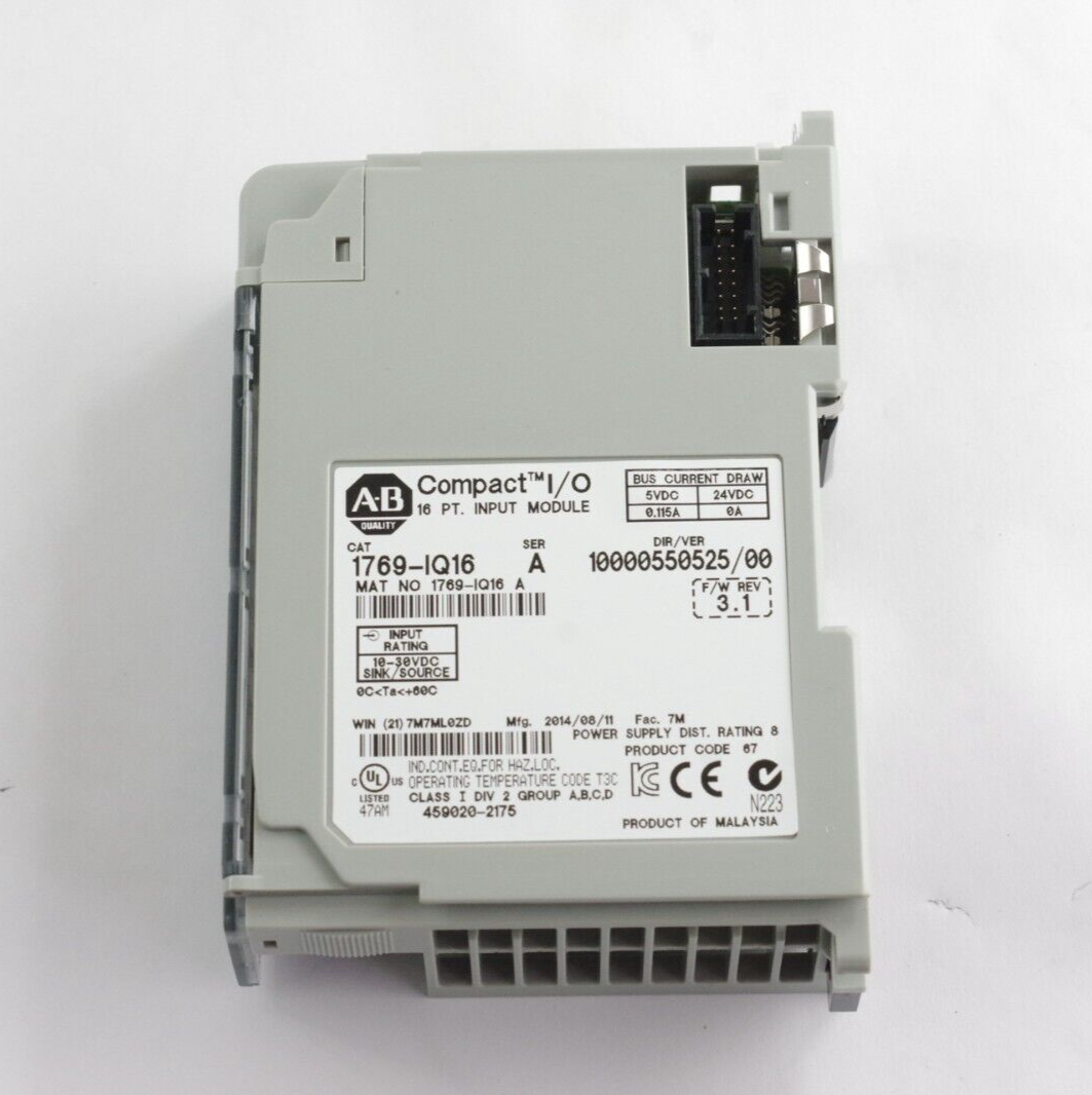 Allen Bradley 1769-IQ16 Ser A Digital I/O Input Module 16-Pt - Open Box