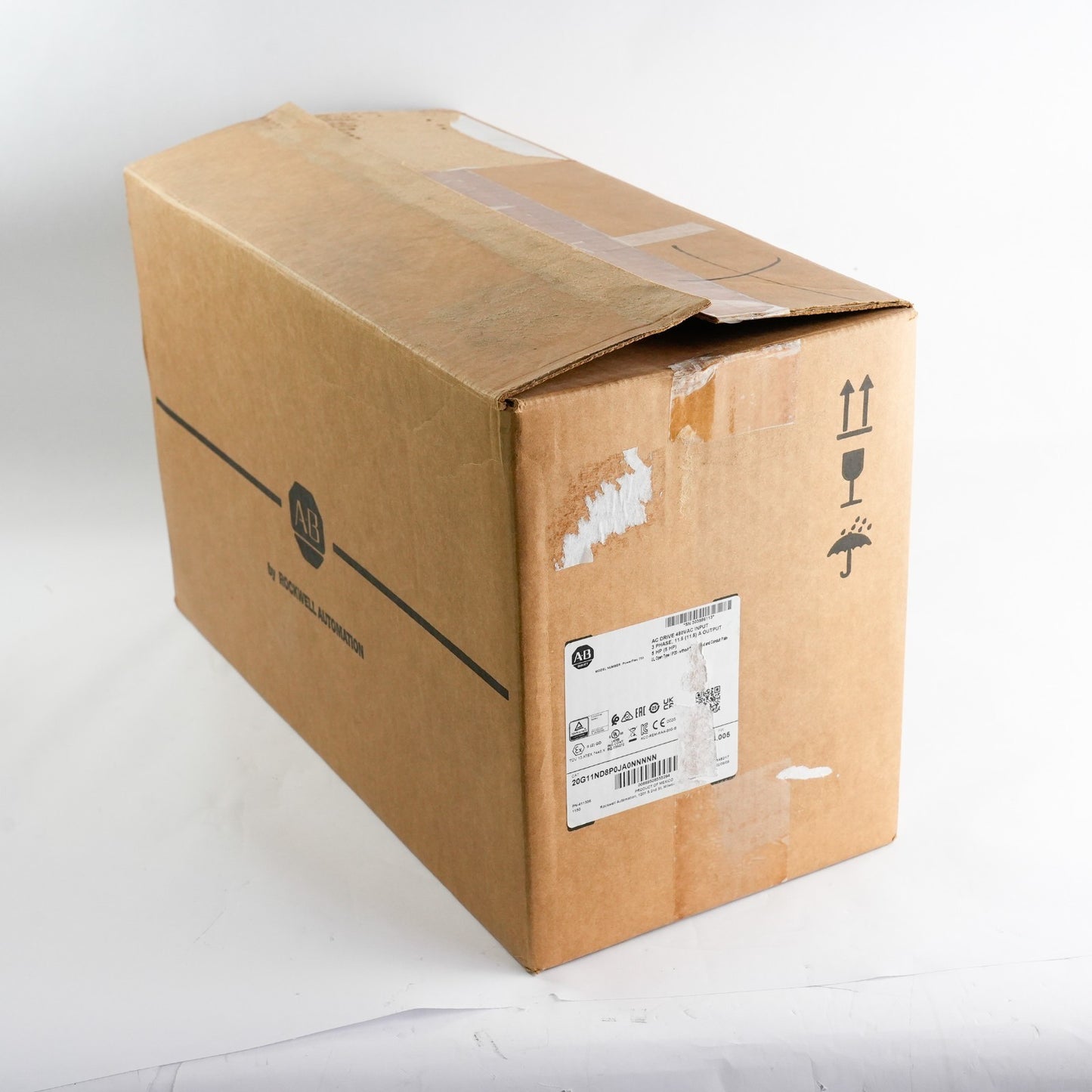 Allen Bradley 20G11ND8P0JA0NNNNN /A PowerFlex755 Air Cooled Drive 5HP - Open Box